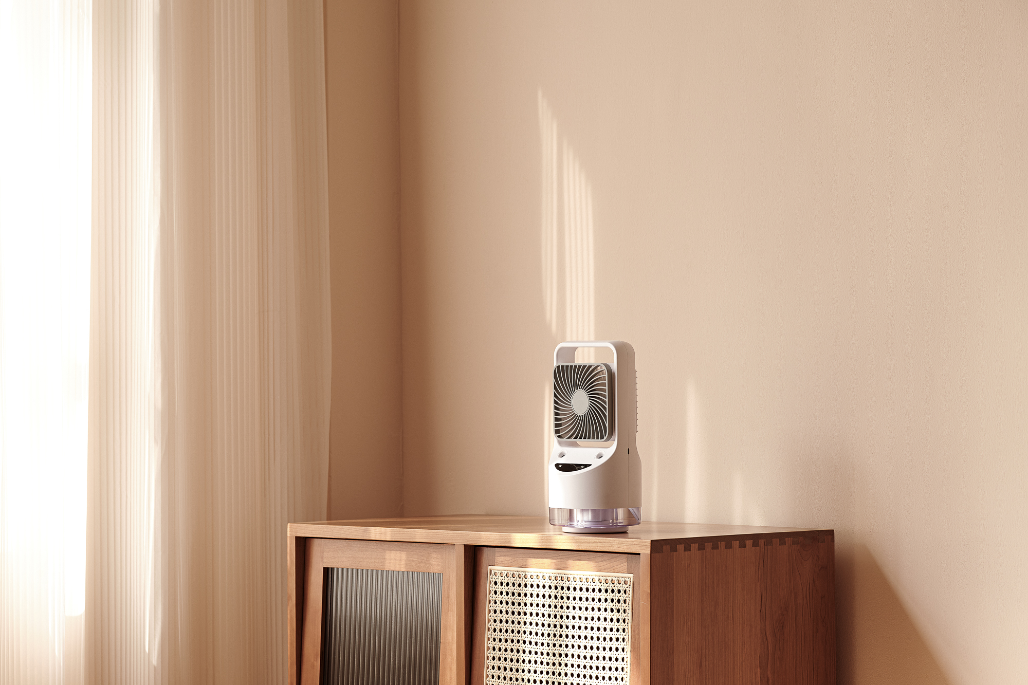 Fan，Humidifier，Water mist，Shenzhen，shot，