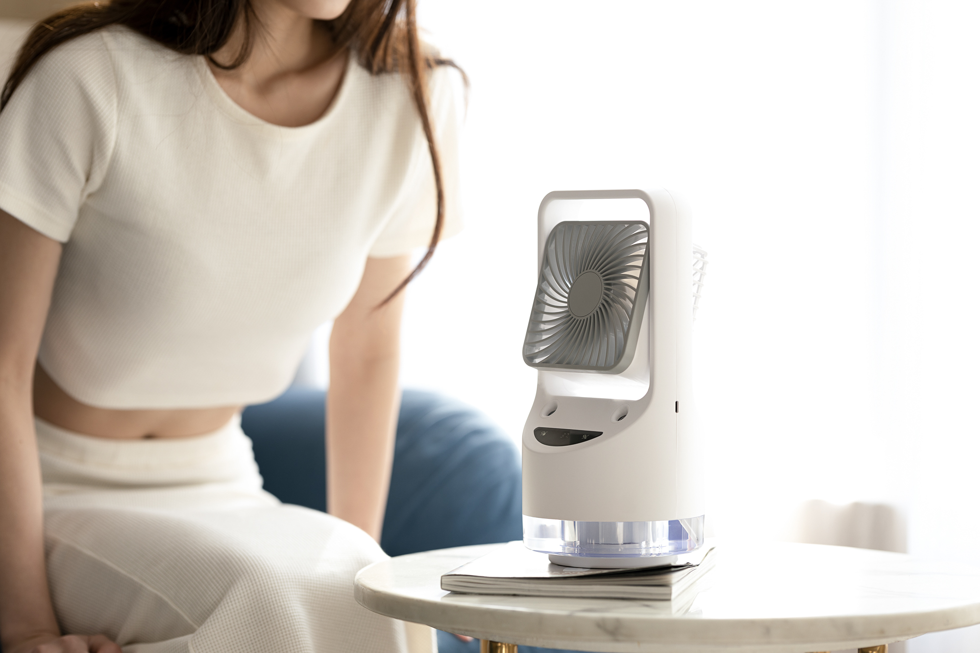 Fan，Humidifier，Water mist，Shenzhen，shot，