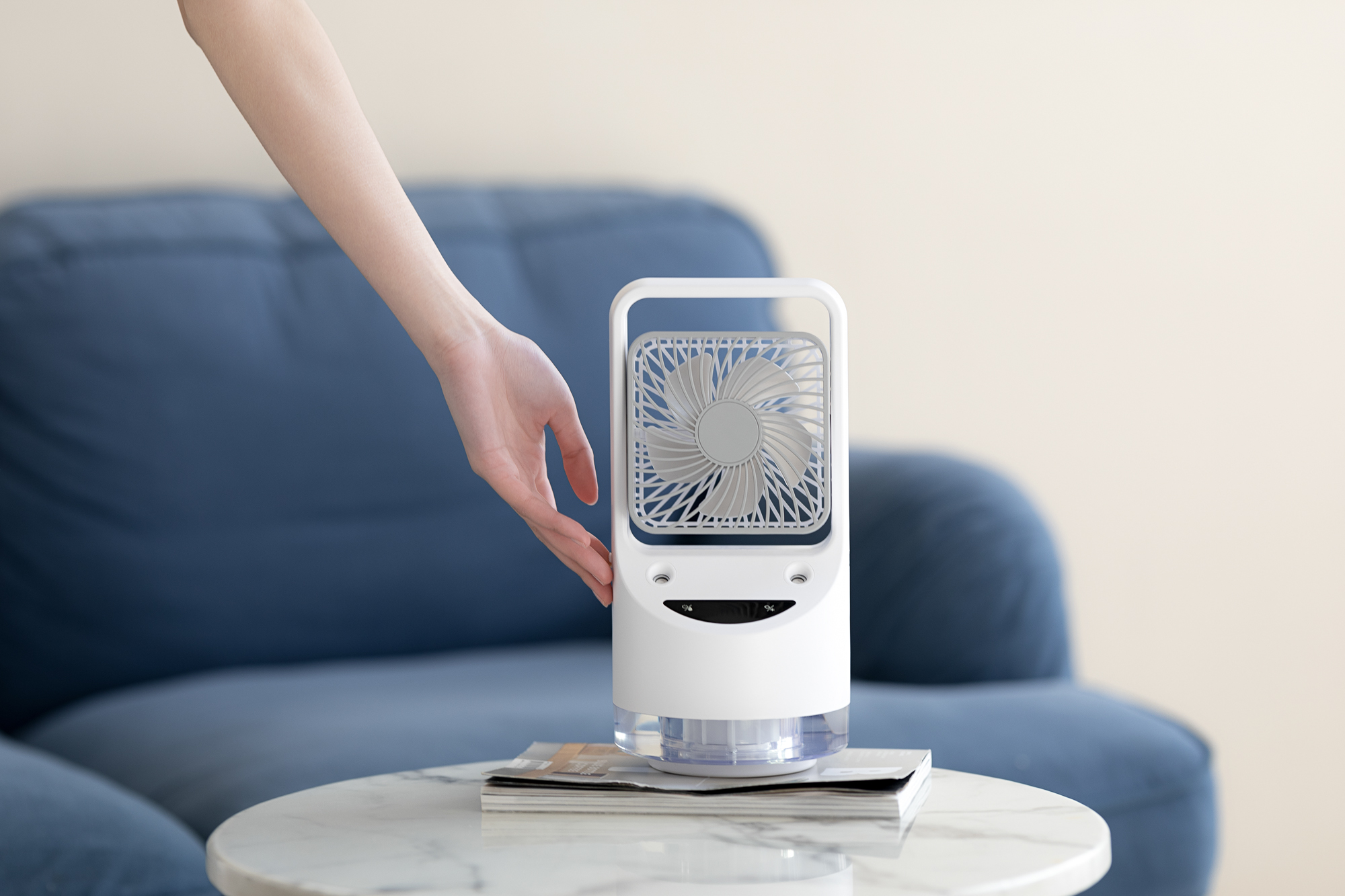 Fan，Humidifier，Water mist，Shenzhen，shot，