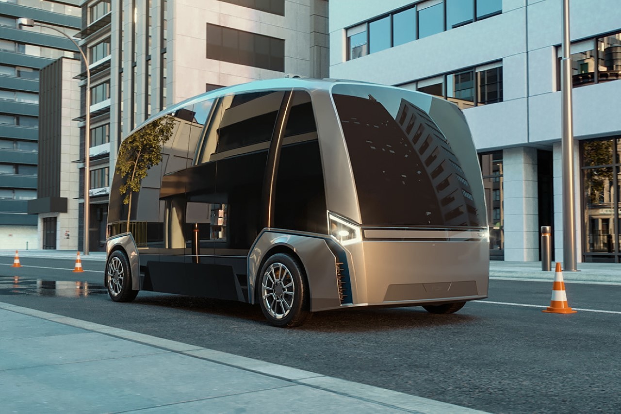 bus，Electric vehicle，Concept Car，