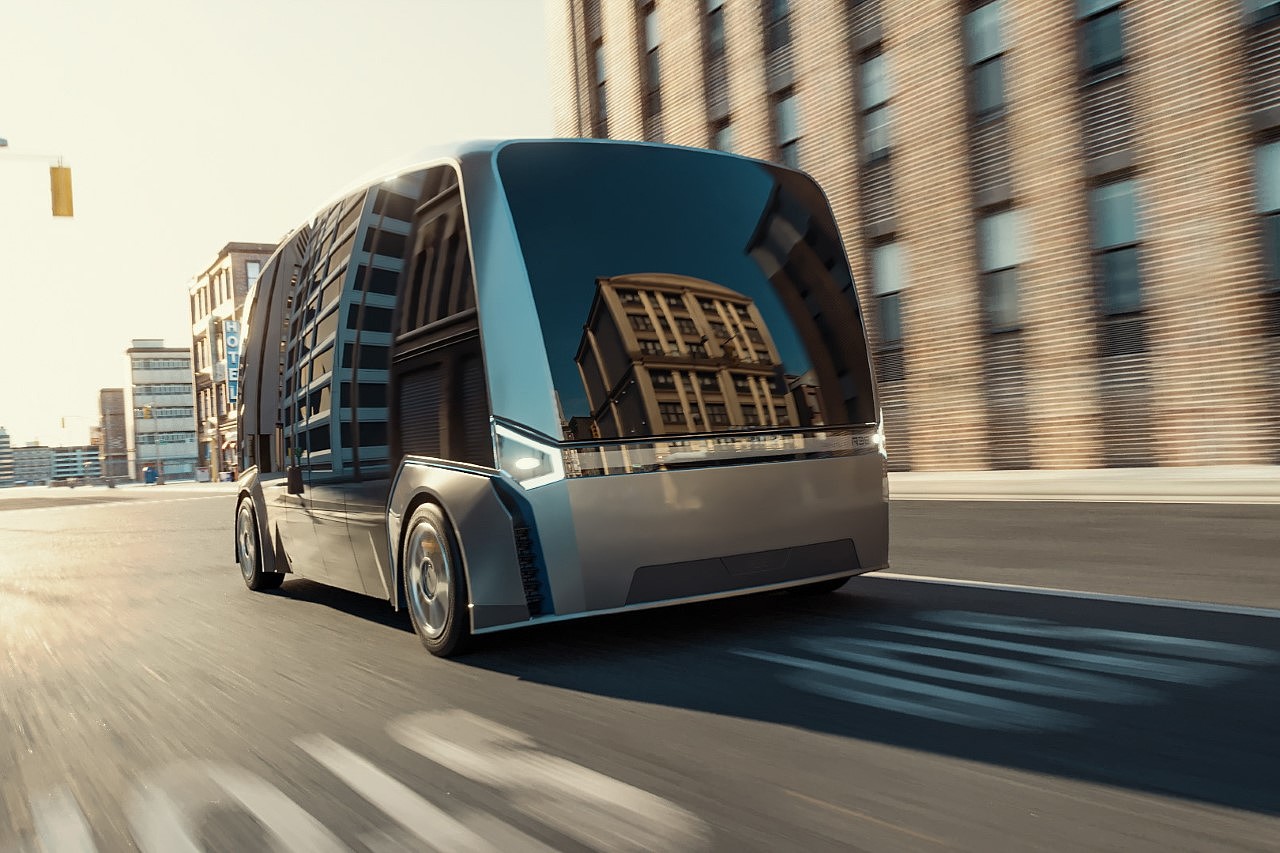 bus，Electric vehicle，Concept Car，
