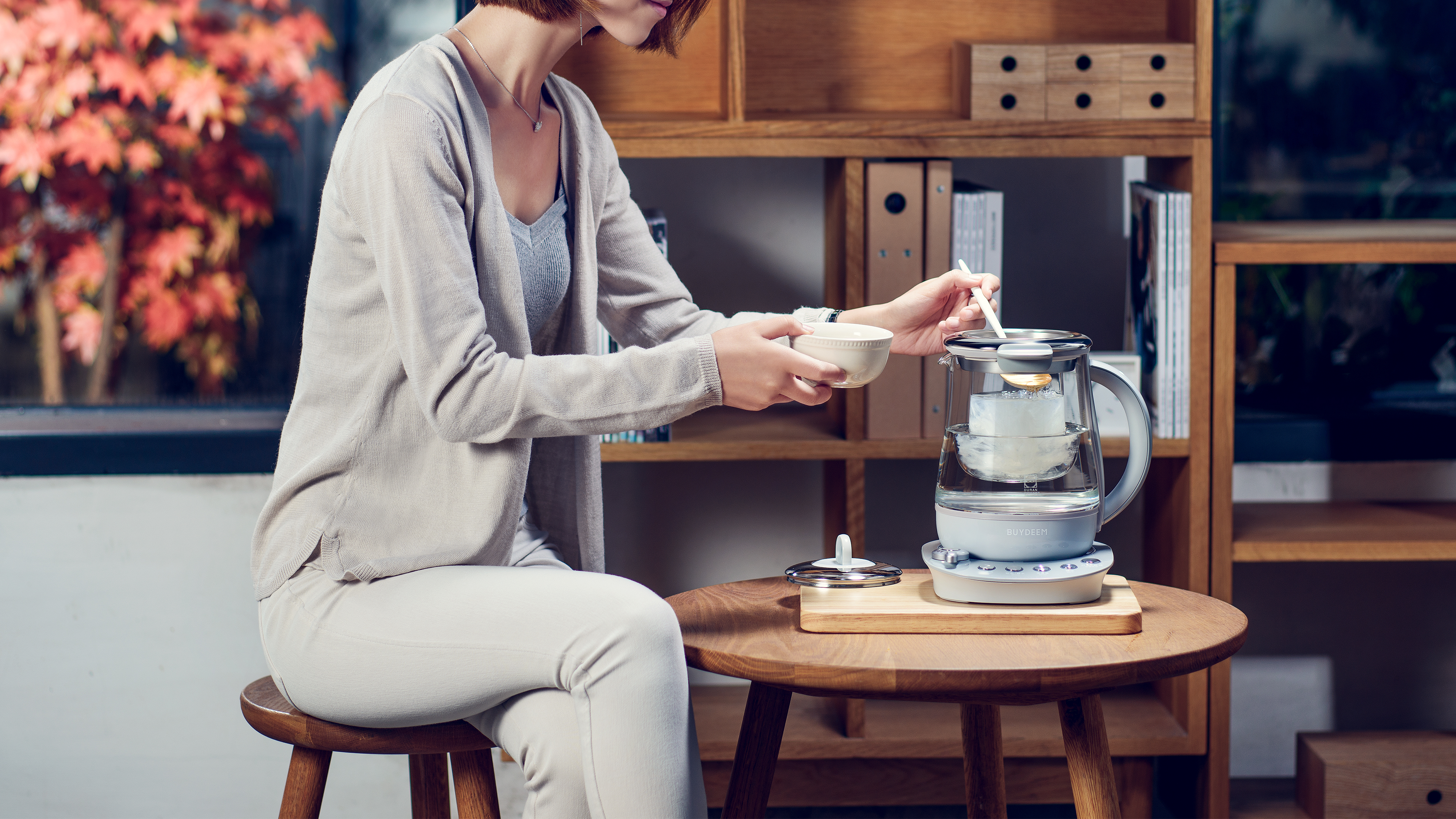 industrial design，product design，cmf，household electrical appliances，Electric kettle，Health pot，