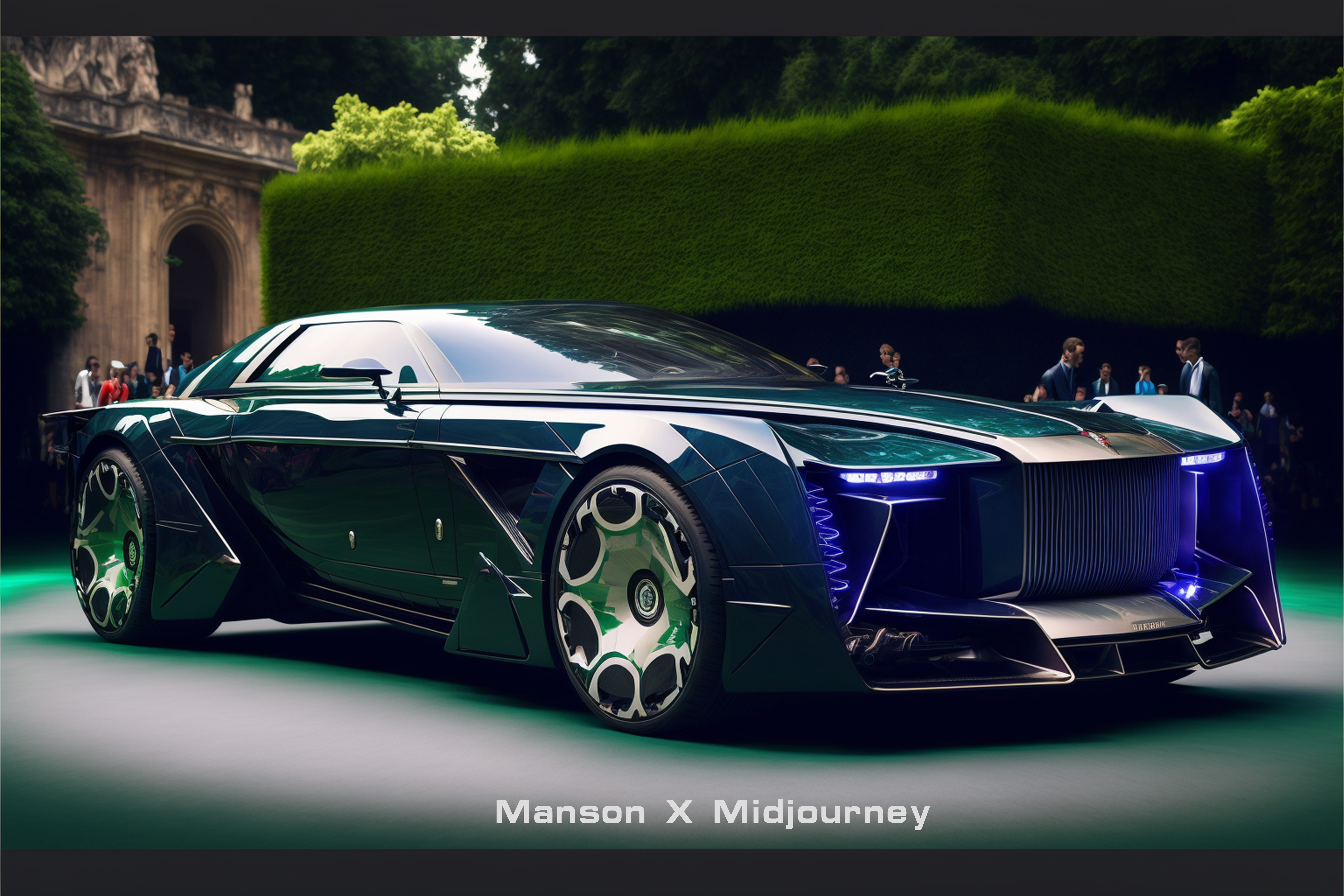 midjournry，Automobile design，Automobile modeling，Concept Car，