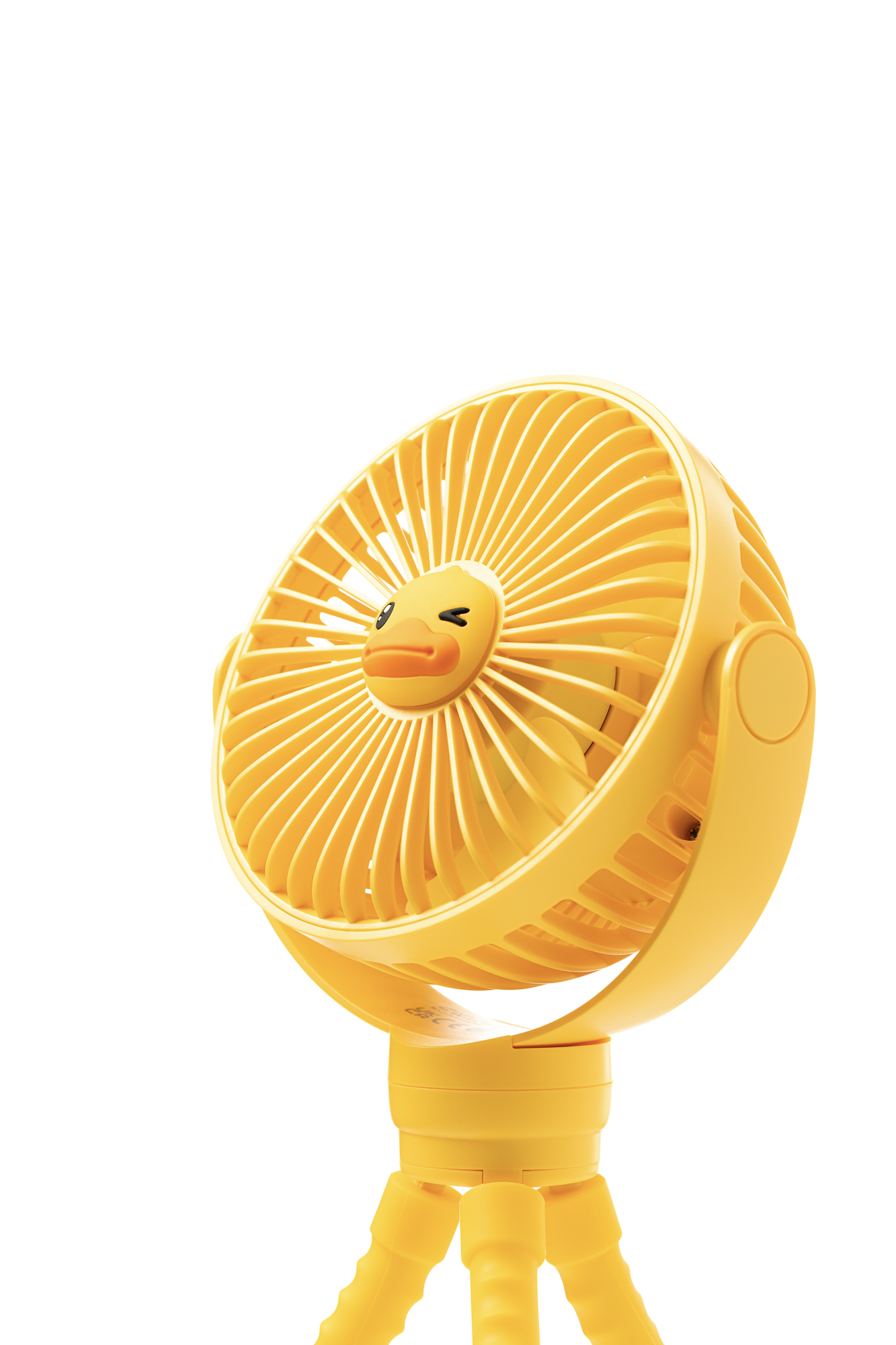 Yellow duck，octopus，Fan，