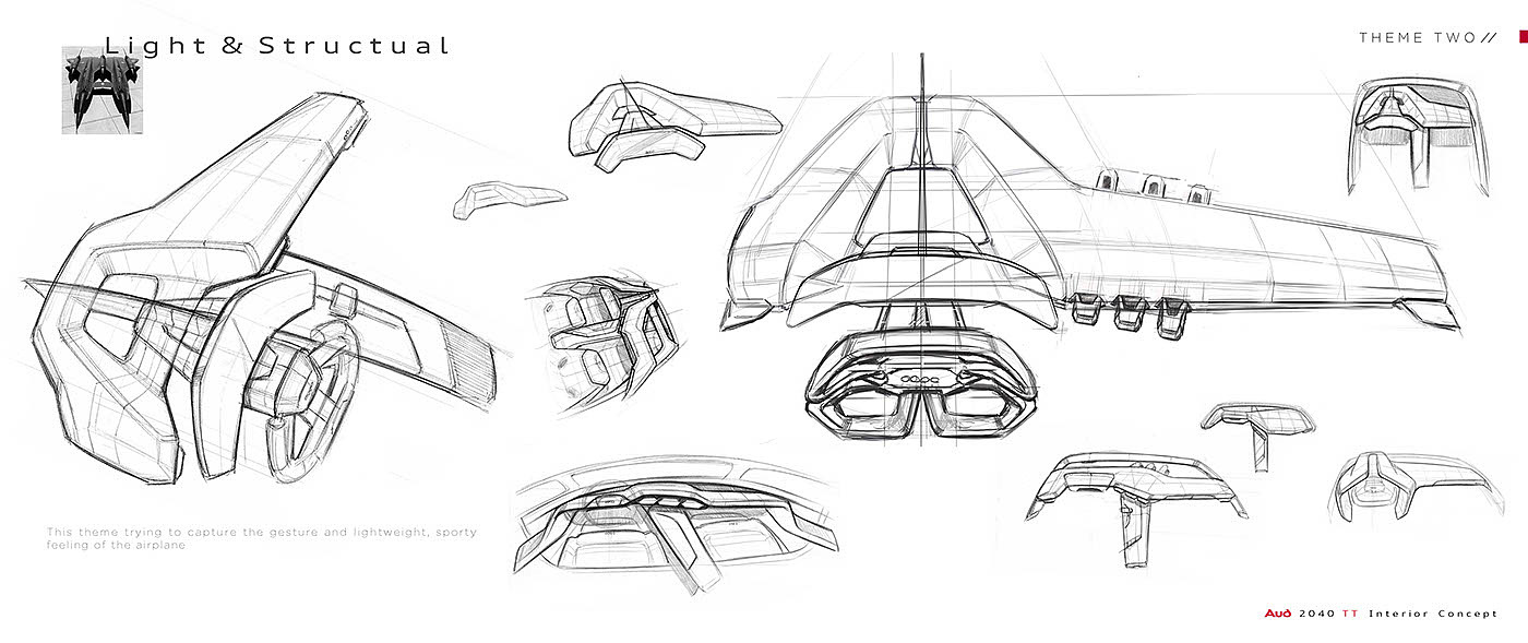 automobile，industrial design，Automotive interior，Render，manuscript，
