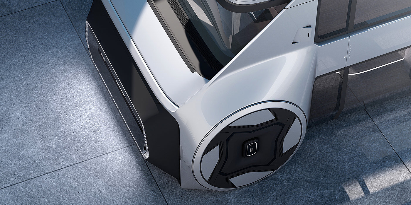 audi，Double decker car，Futurism，conceptual design，