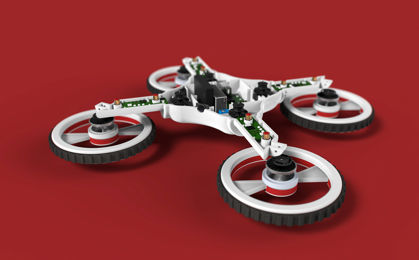 Unmanned aerial vehicle，drive，Model，remote control，Eccentric，