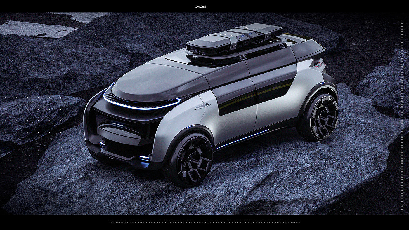 conceptual design，Wagon，Futurism，