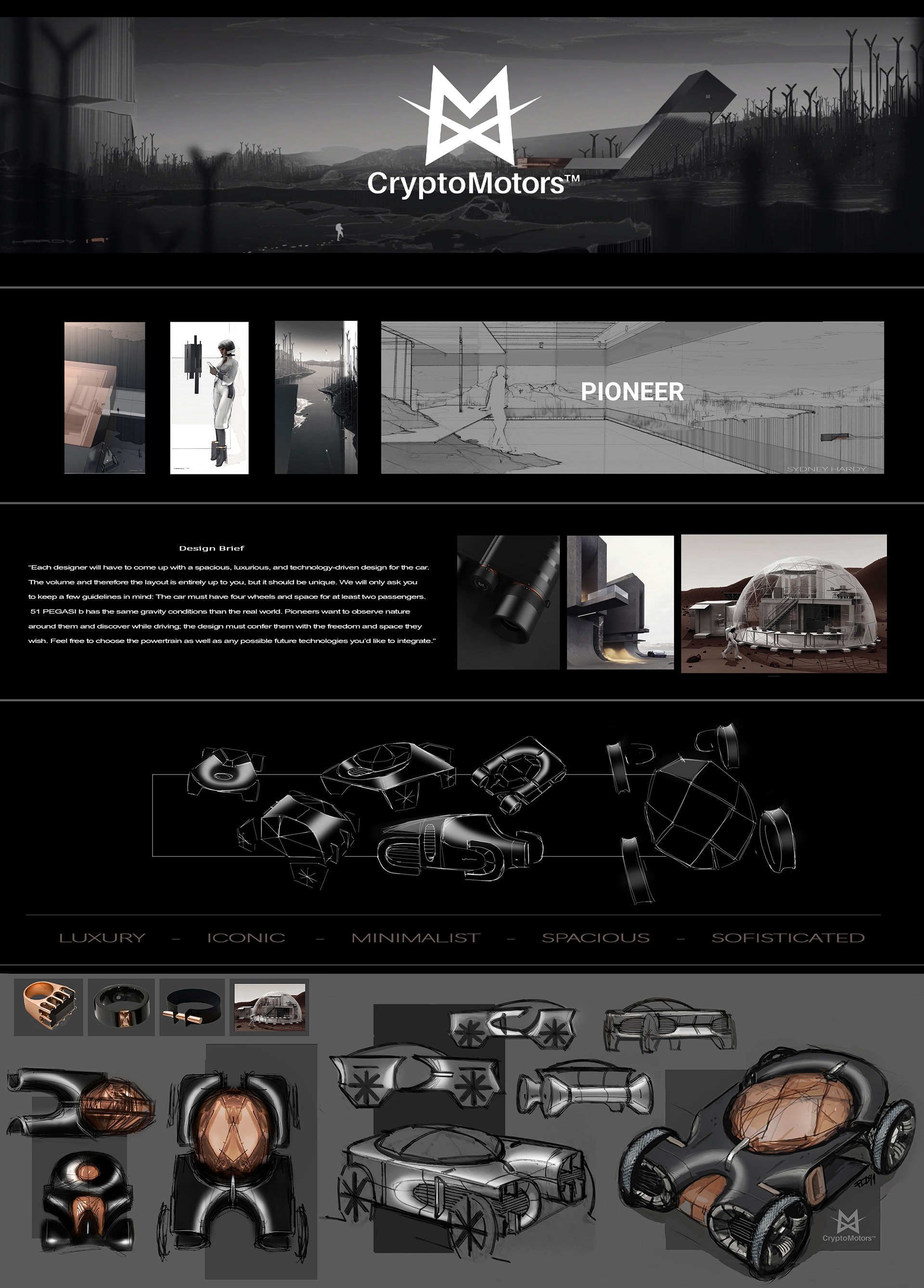 conceptual design，Minimalism，Space vehicle，