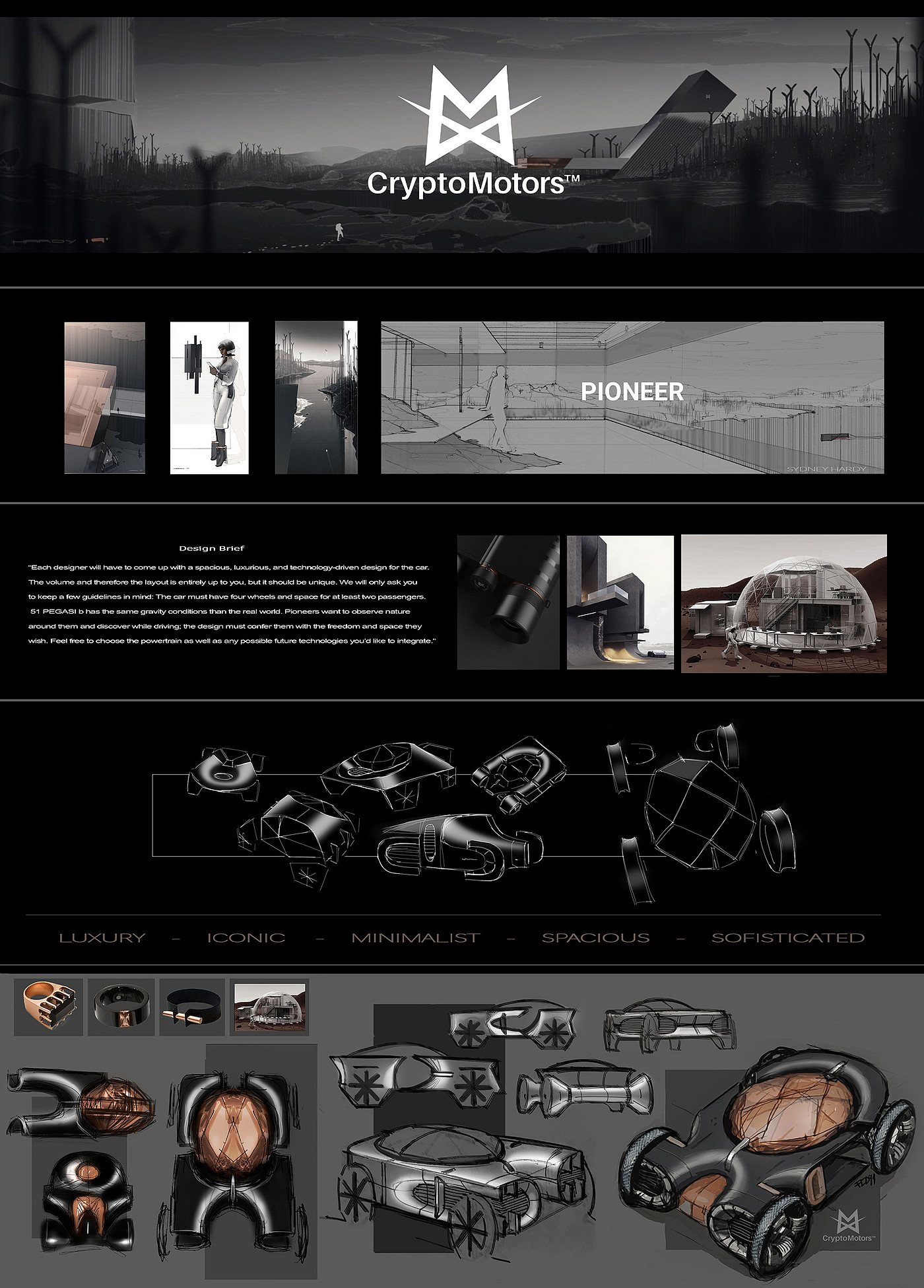 conceptual design，Minimalism，Space vehicle，