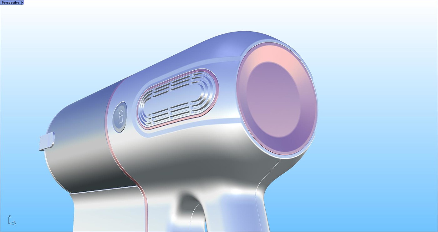 Vacuum cleaner，Rhinoceros modeling，Rhino modeling，Tutorial sharing，industrial design，Design，
