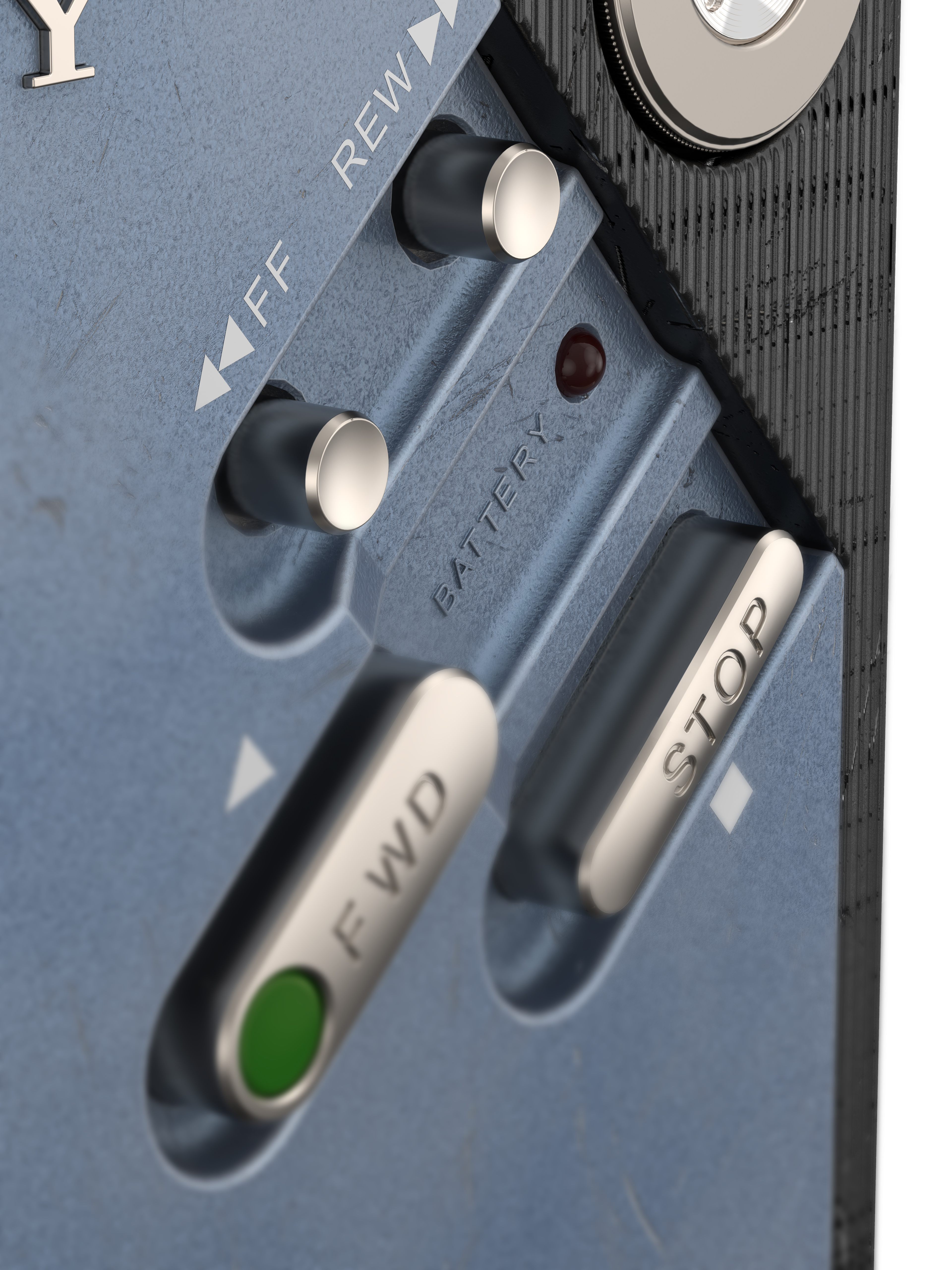 Retro，Make old，Wear，radio，Keyshot exercise，