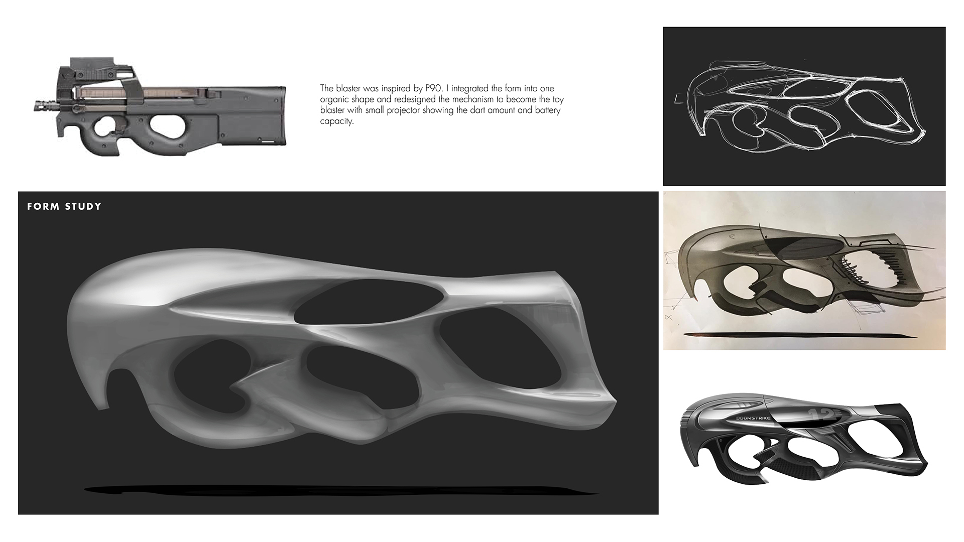 Toy design，Pistol，industrial design，