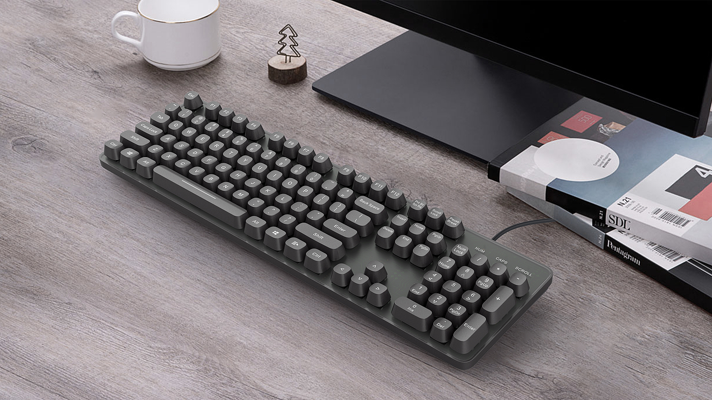 Mechanical keyboard，keyboard，Aesthetics of science and technology，millet，