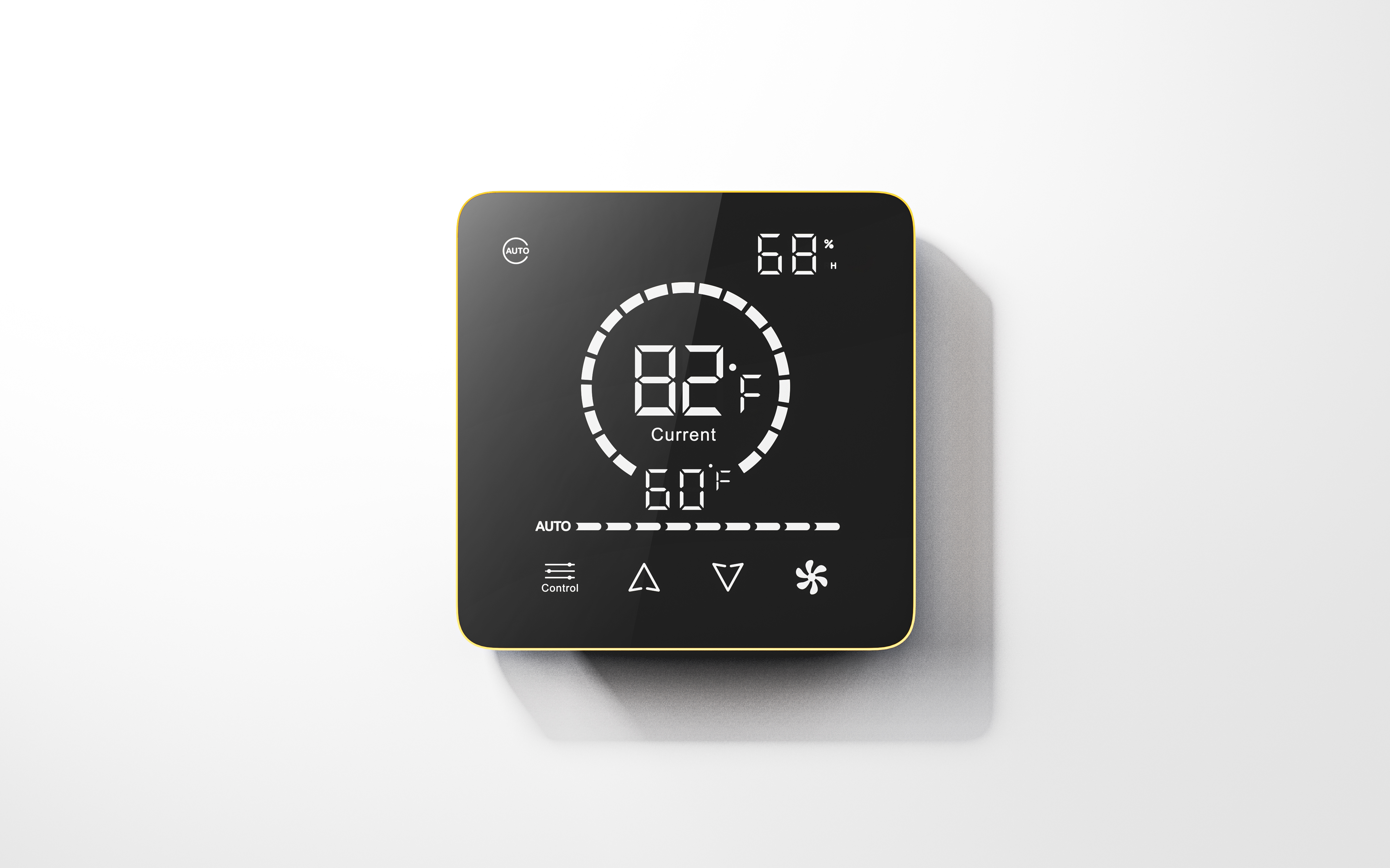 intelligence，Central control panel，UI design，Fillet design，