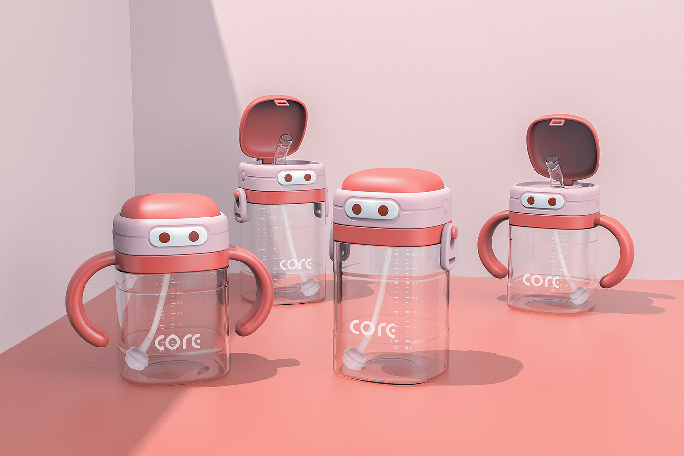 Infant child，feeding bottle，robot，