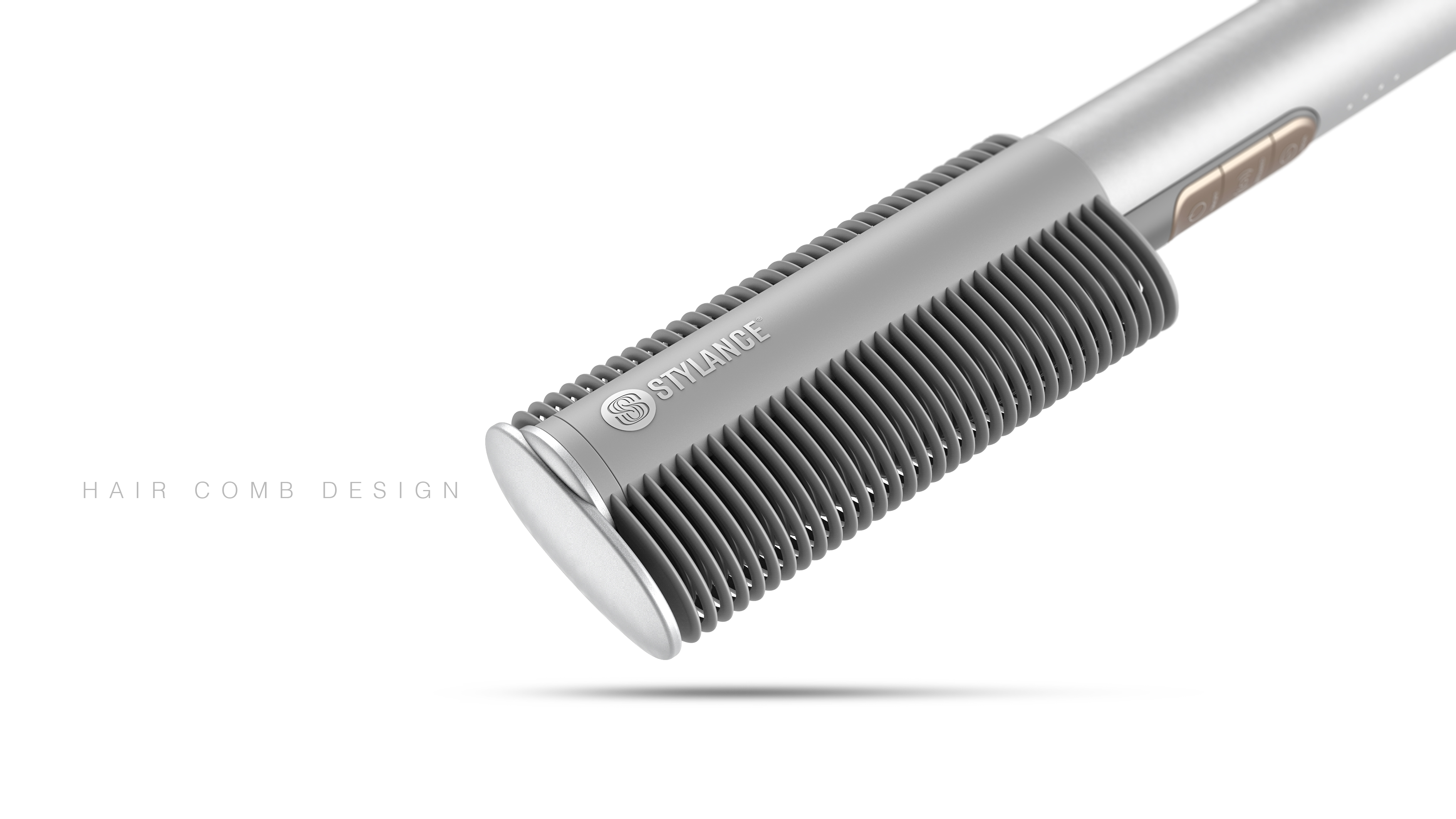 product design，Appearance design，Structural design，Visual communication，Hair curler，hair straightener，Straight hair comb，Heat comb，