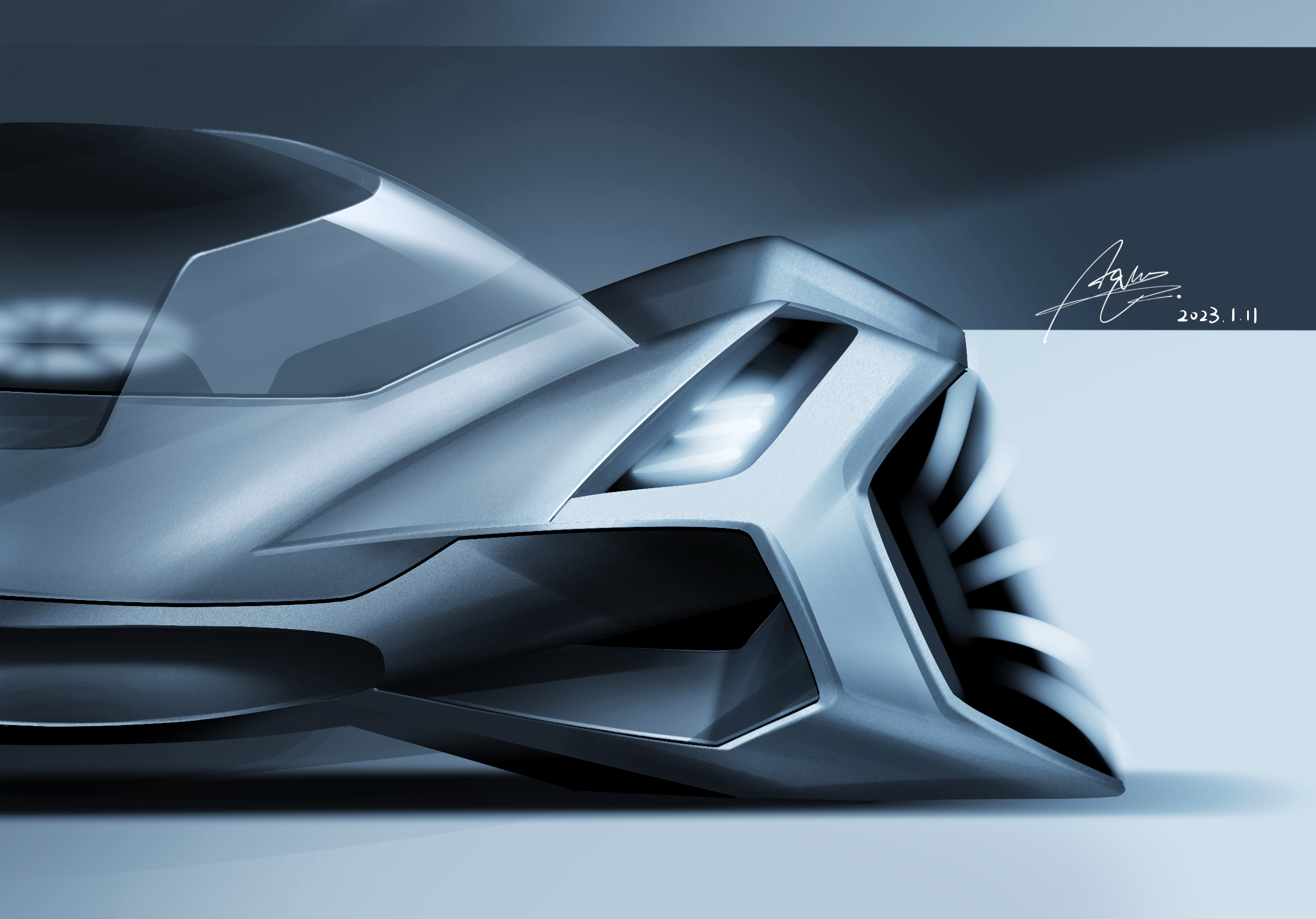 Procreate，industrial design，Ubee ，ipad，design sketch，