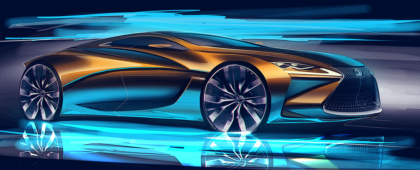 Hand drawn，automobile，outdoors，Travel，ps，