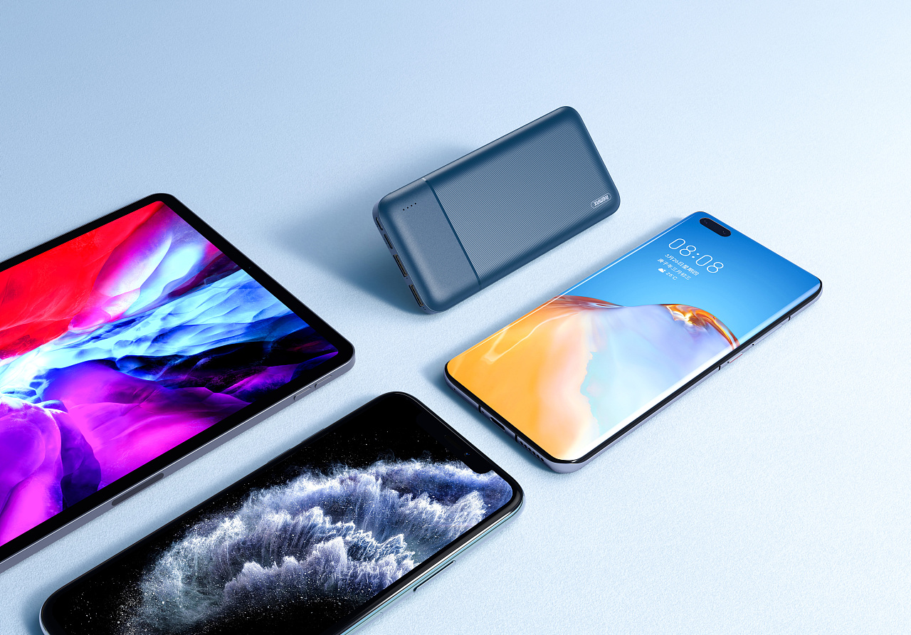 3c，Digital，Render，portable battery，Charging head，headset，Bluetooth headset，