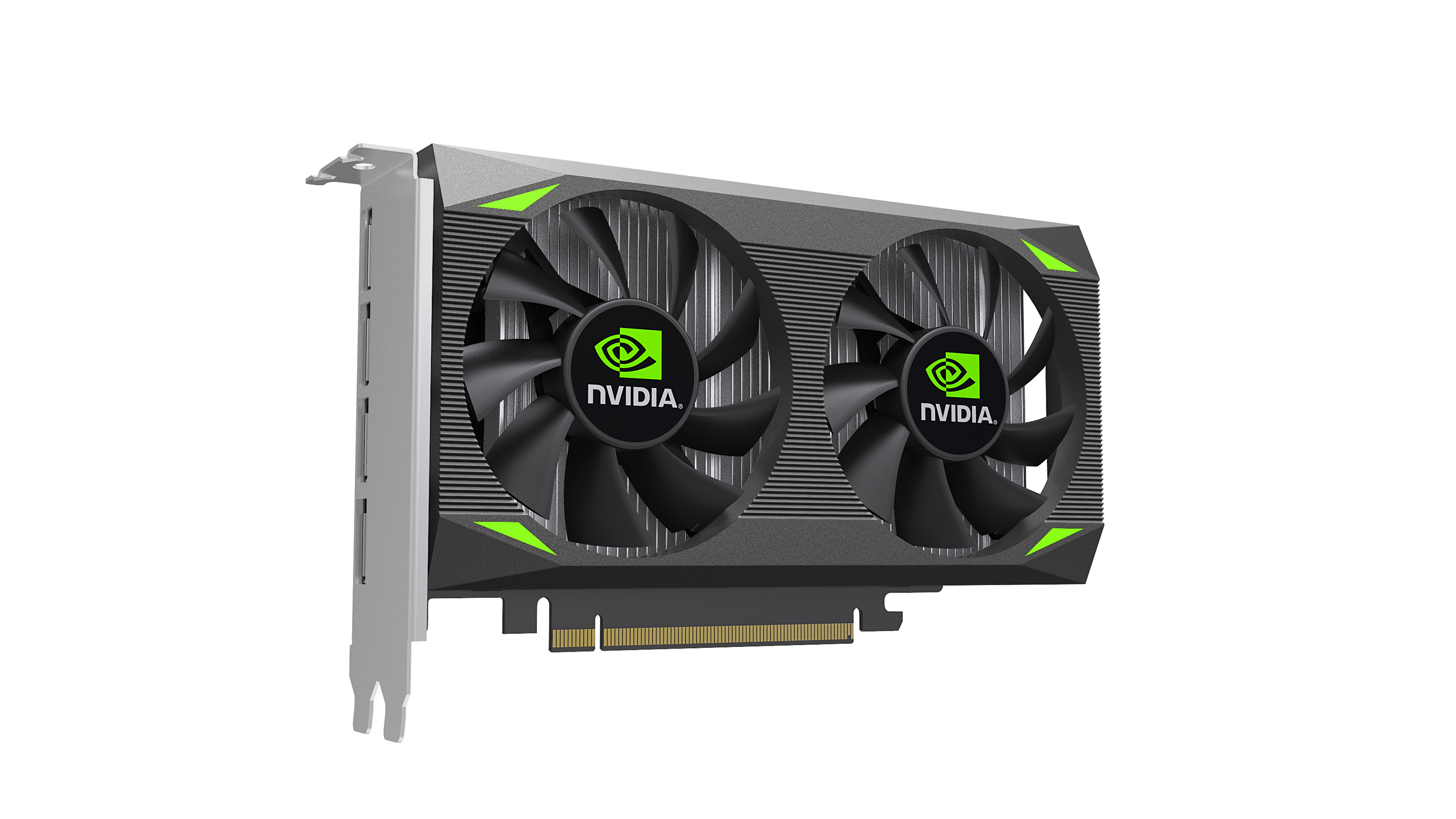 Dual fan graphics card radiator，radiator，Radiator appearance，