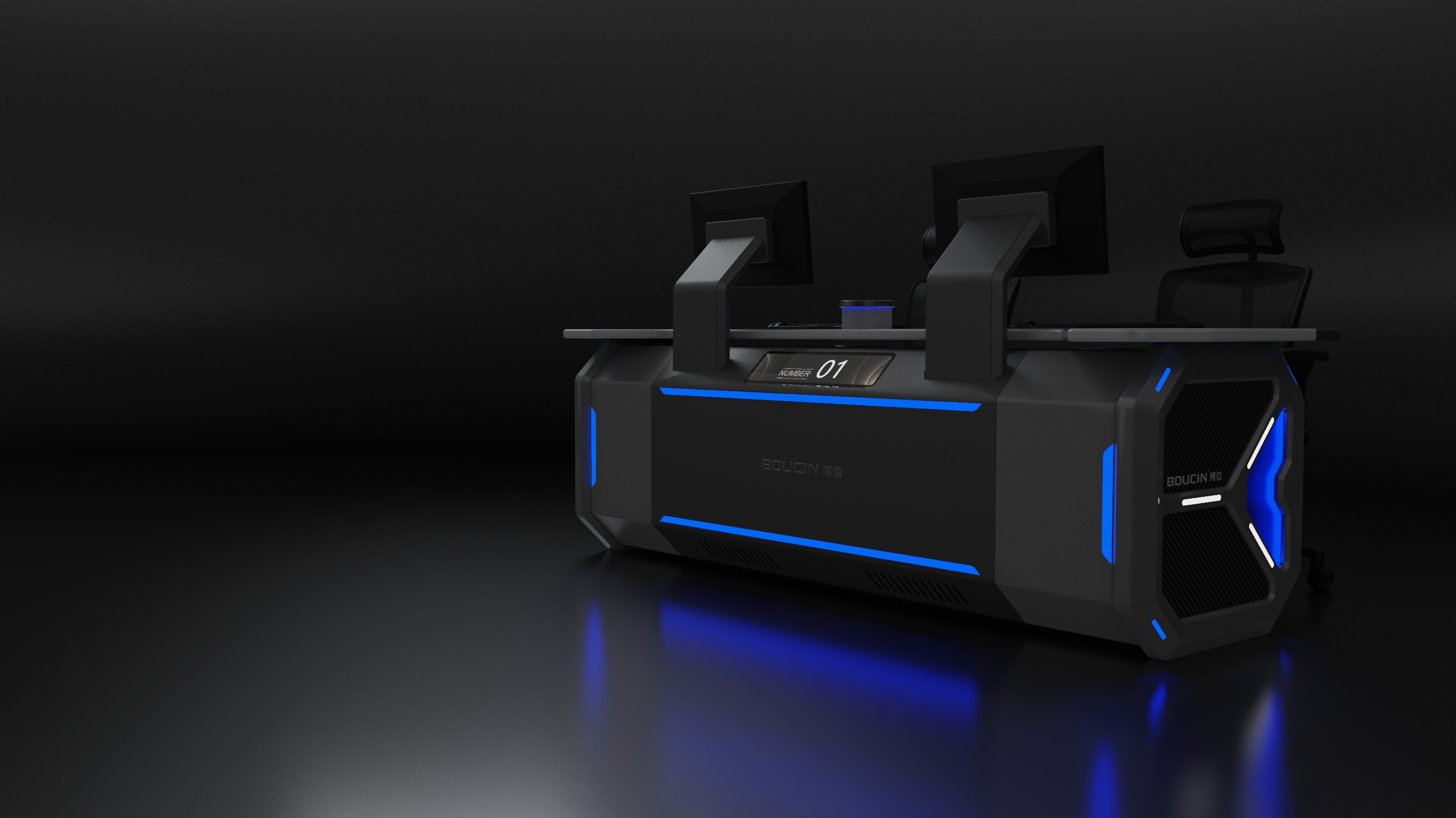 Console，office，industrial design，desk，