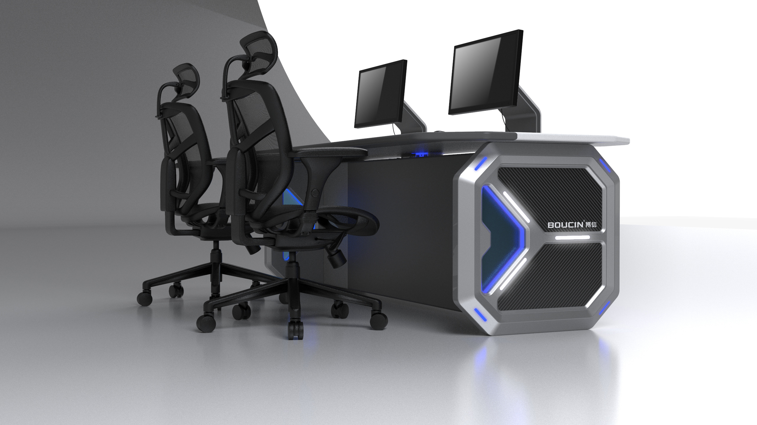 Console，office，industrial design，desk，