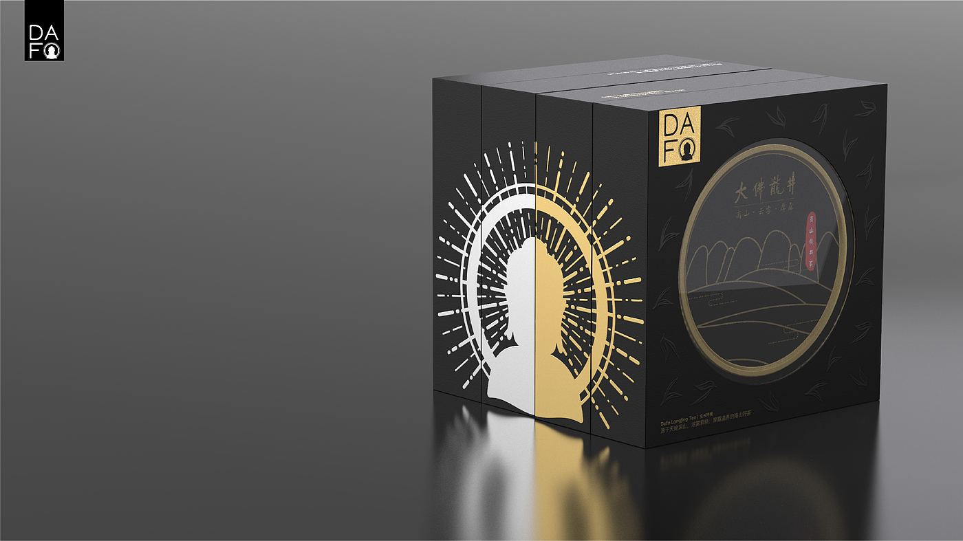 packing design，Great Buddha，Longjing tea，Tea，Design，