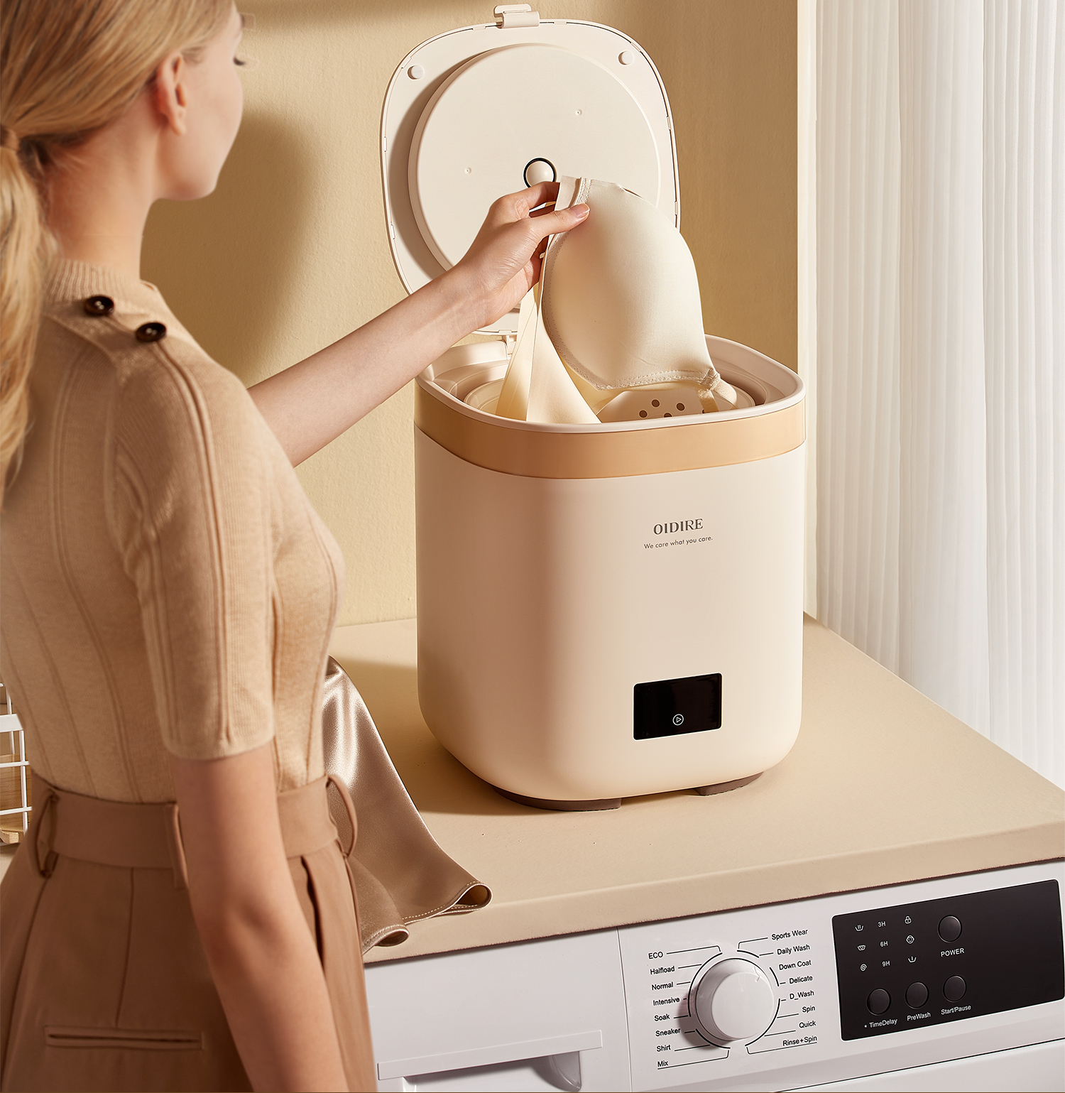 Underwear washing machine，Sock washing artifact，For lazy people，Automatic washing machine，Mini washer，Lazy artifact，Free your hands，Maternal and infant must，