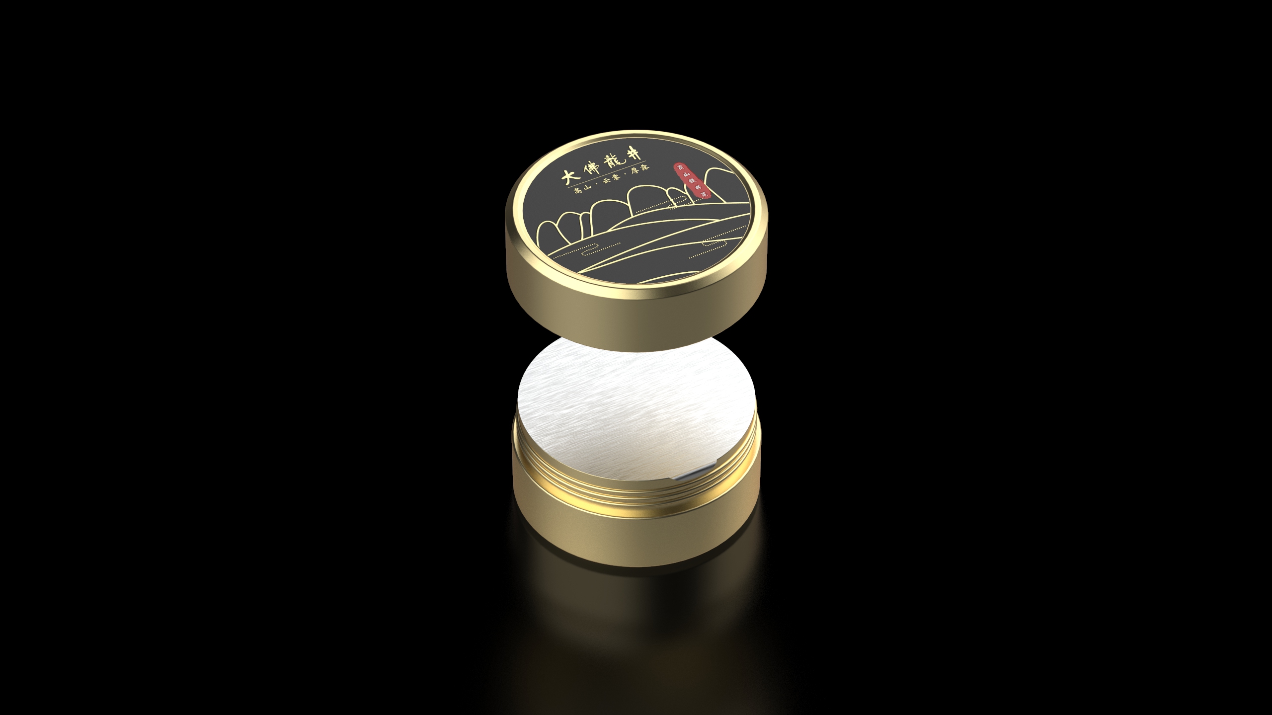 packing design，Great Buddha，Longjing tea，Tea，Design，