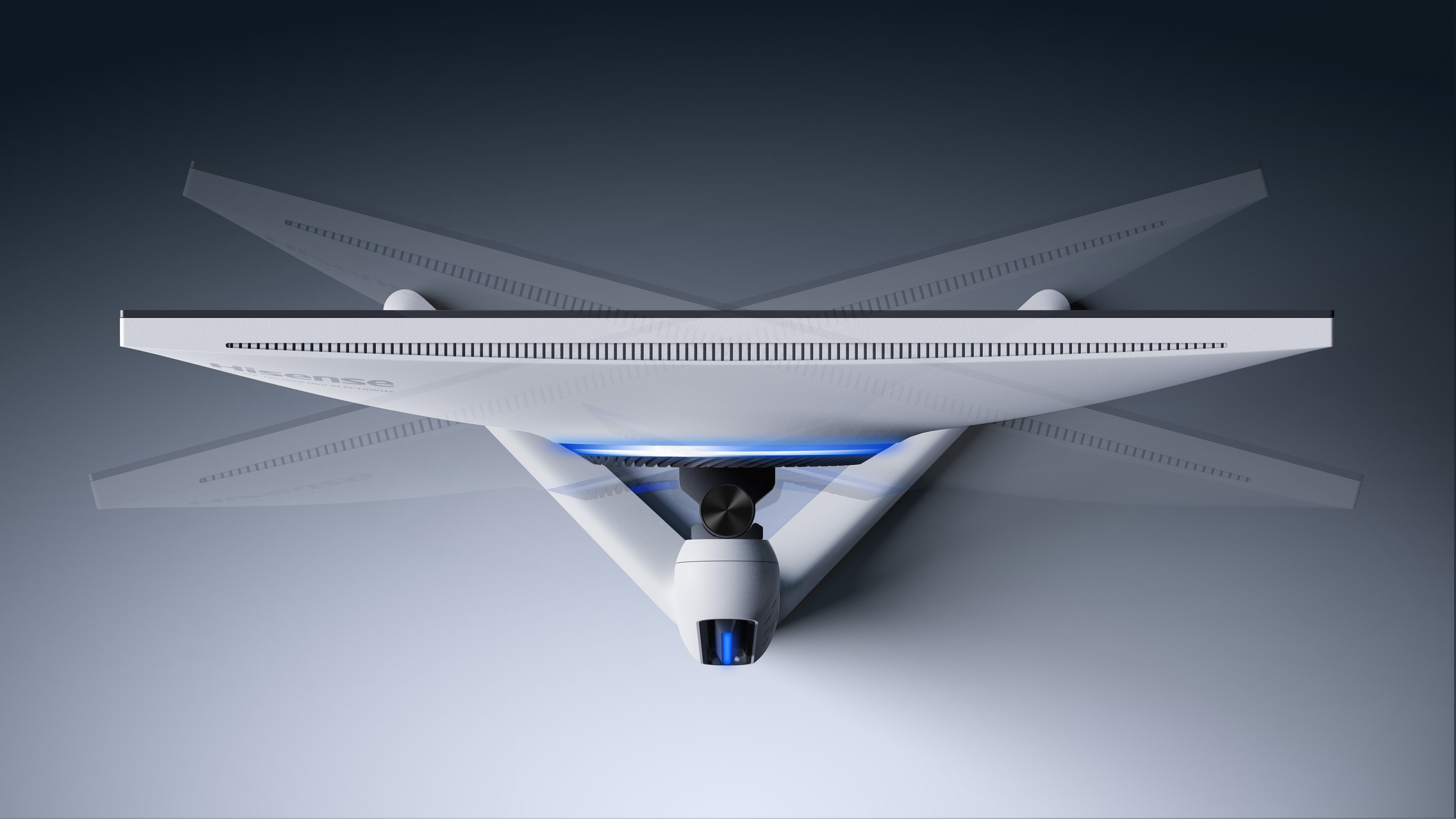 product design，monitor，Hisense，Gravity design，Desktop display device，screen，