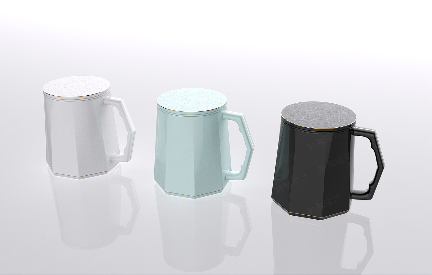 glass，ceramics，tea set，Cultural and creative design，Wen Bo Souvenir，museum，Diligent design，
