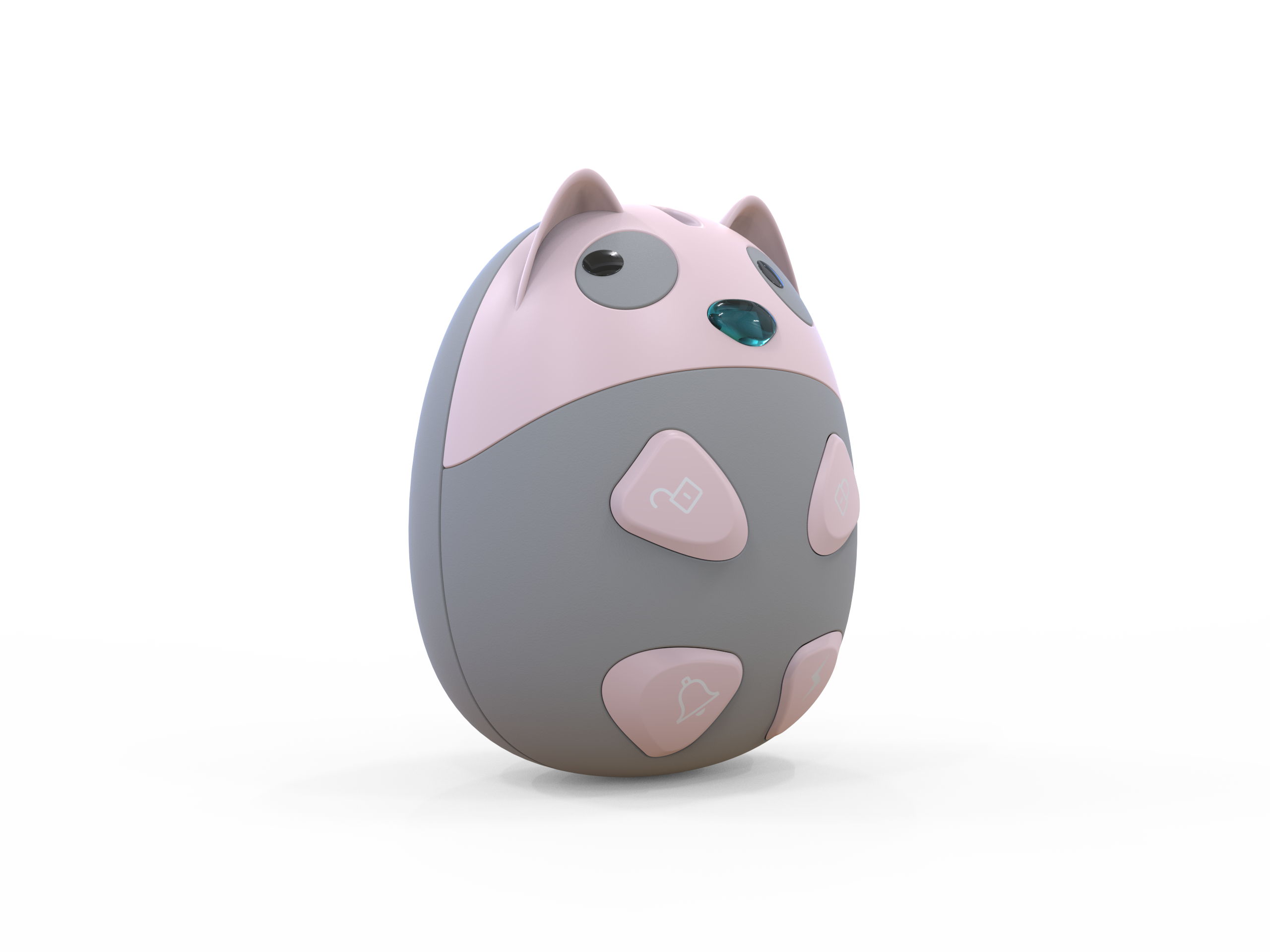 Little bear，remote control，Button，