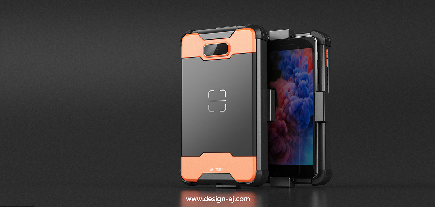 Scanner，equipment，Handheld products，Flat，Industrial design company，Aijia industrial design，Handheld device，