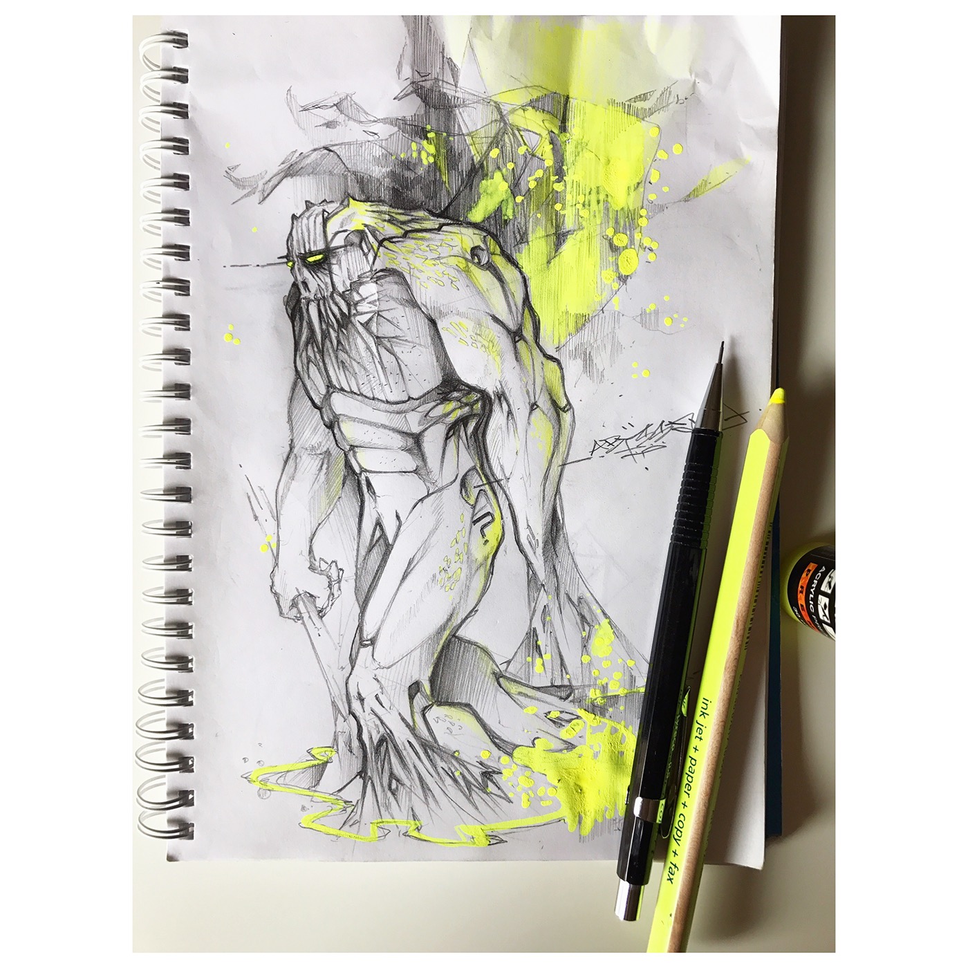 Picture book，Line，Signature pen，painting，Hand drawn，