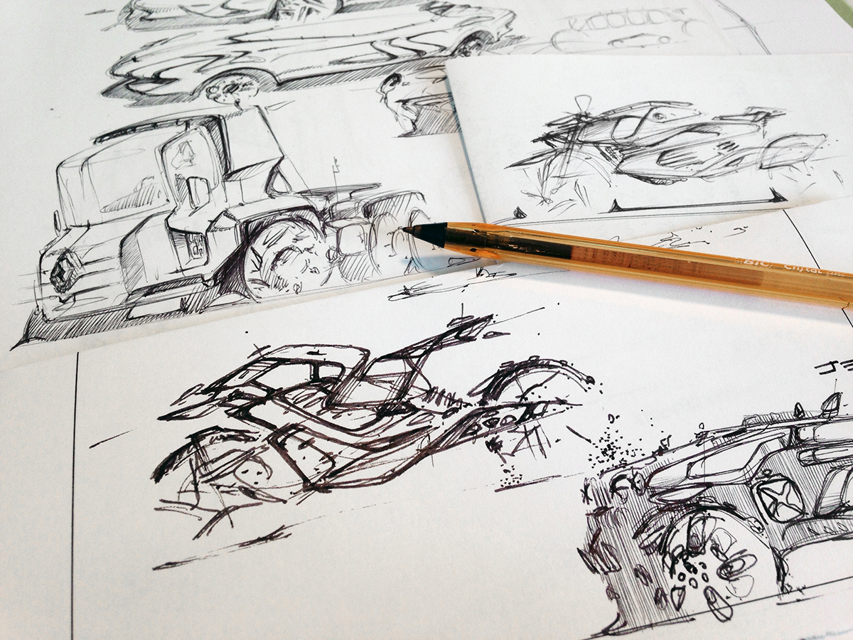 Picture book，Line，Signature pen，painting，Hand drawn，