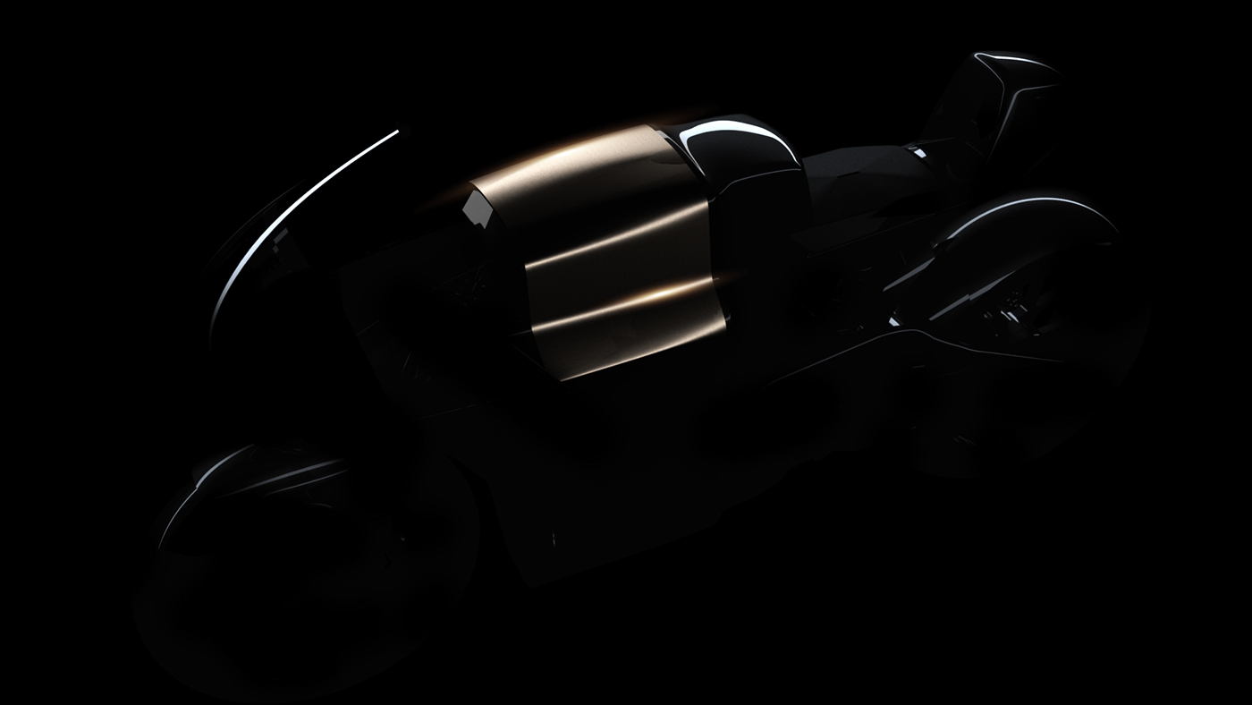 motorcycle，automation，vehicle，concept，