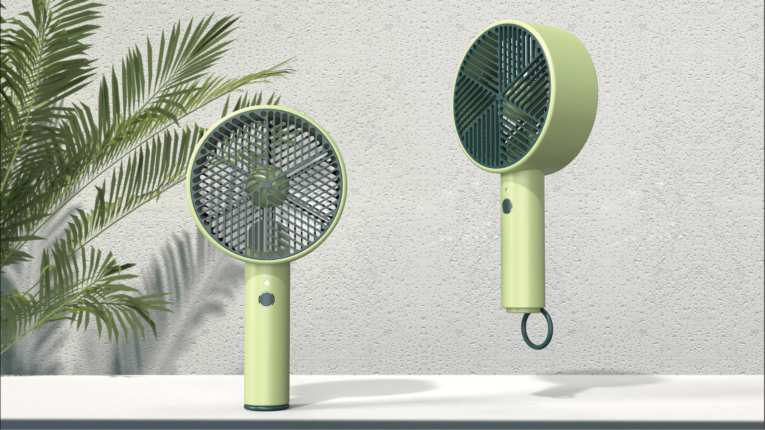 green，Portable，Small fan design，