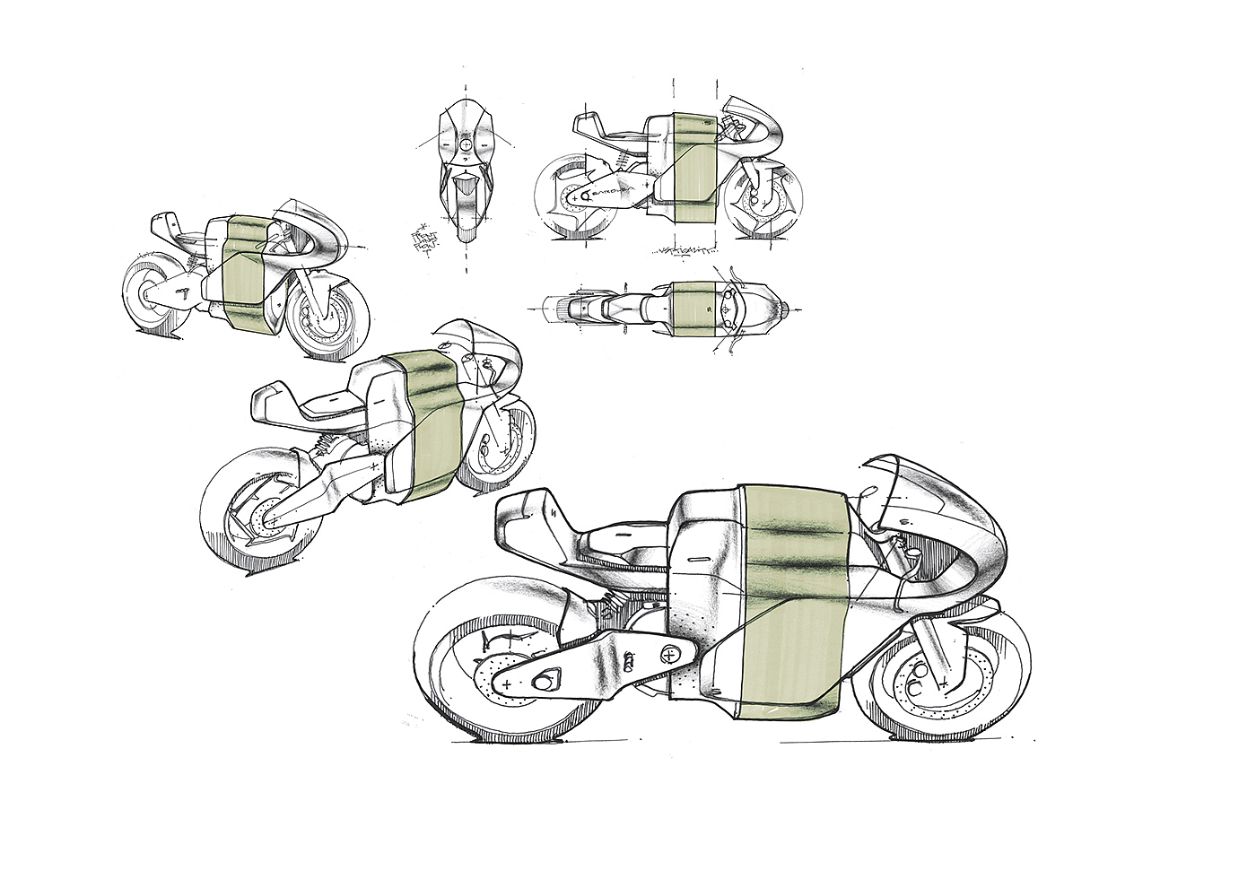 motorcycle，automation，vehicle，concept，