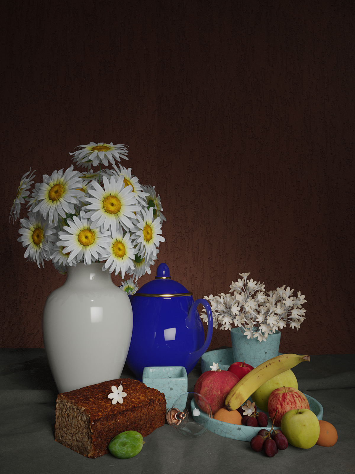 vase，flower，