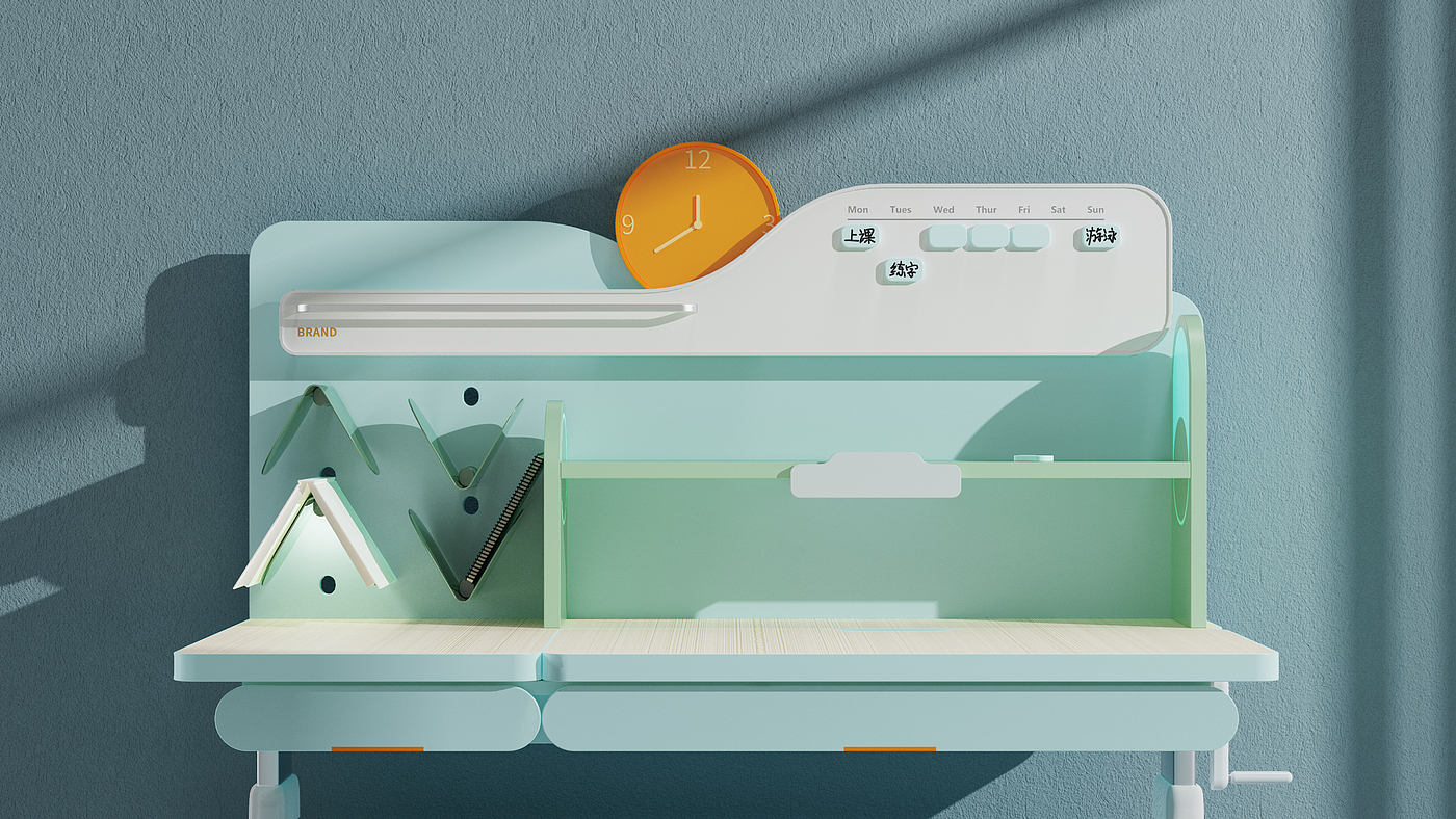 Children's desk，