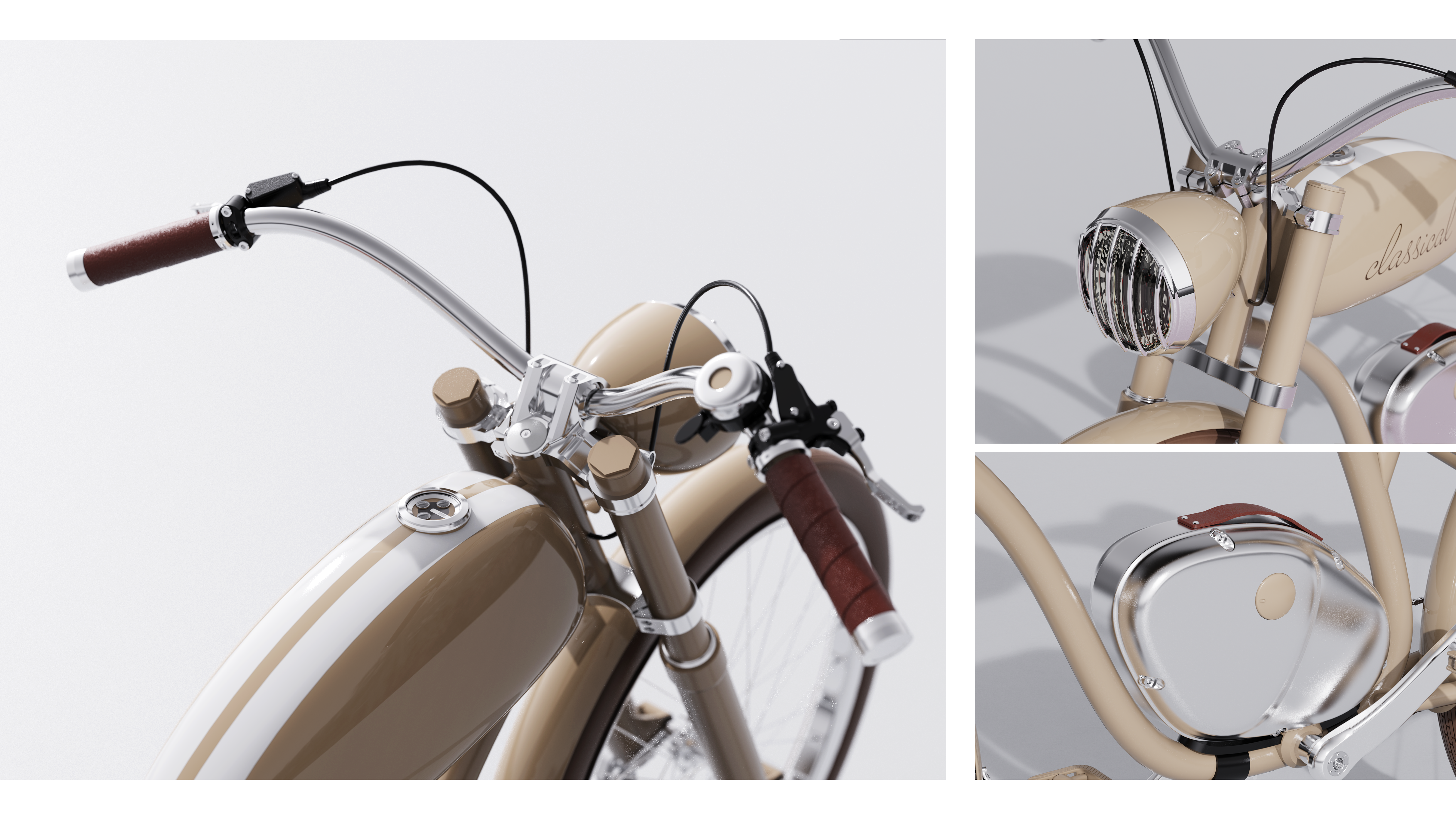 Power-assisted tram，Electric vehicle，Retro，Motorcycles，vehicle，Travel，