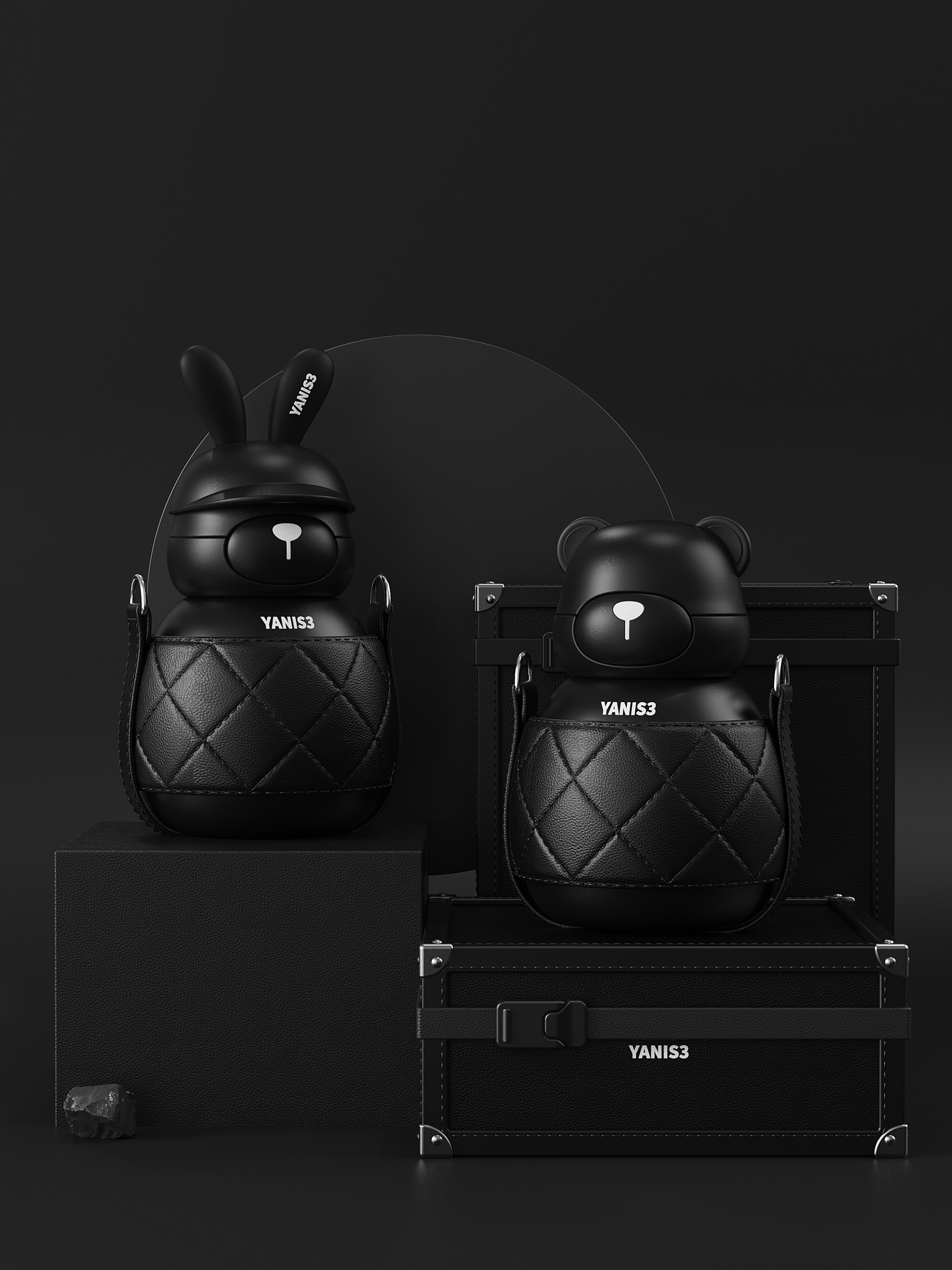 vacuum cup，bear，rabbit，Household products，fashion，Black Warrior，Tide card，