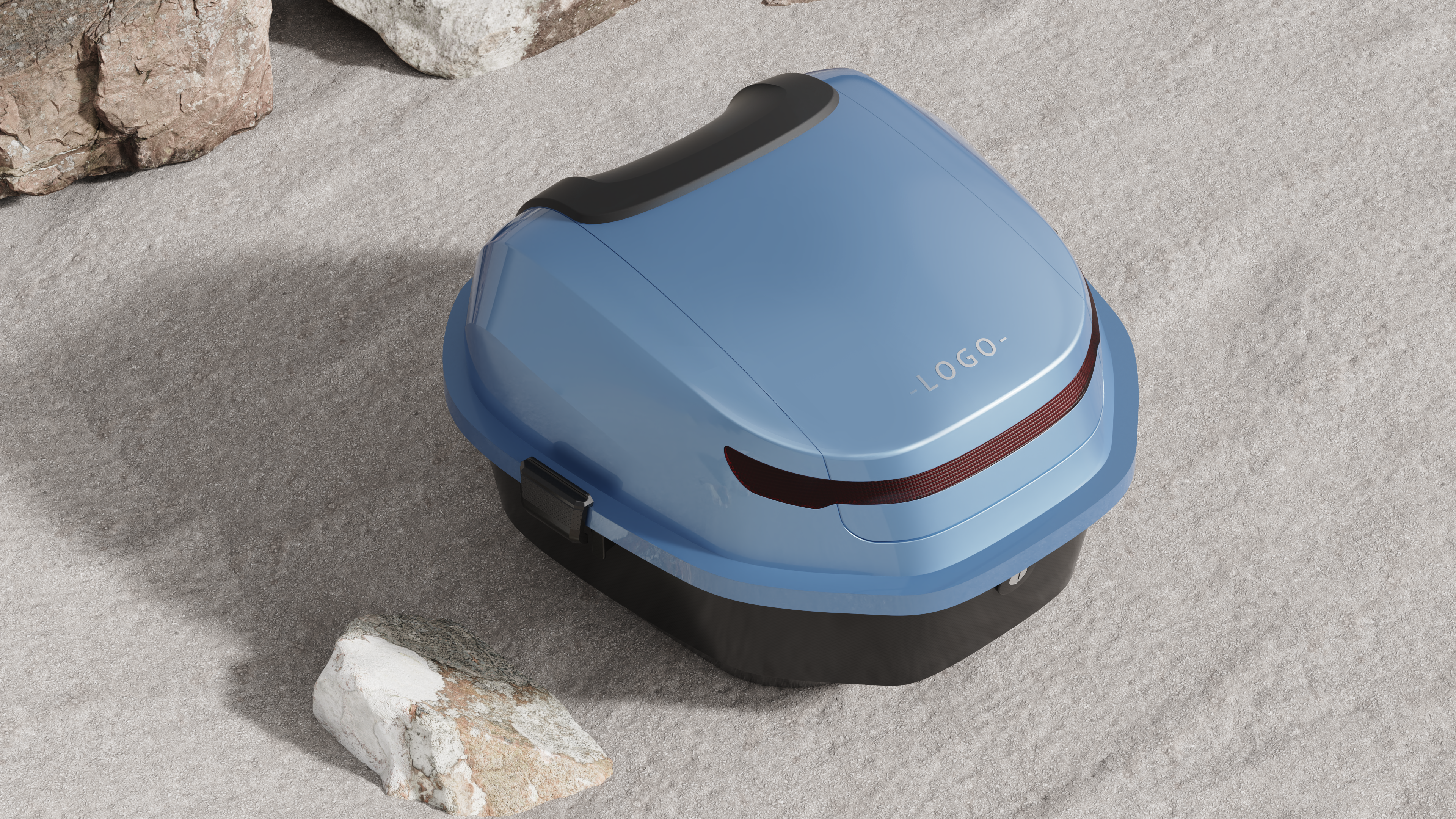 Electric vehicle, tail box，