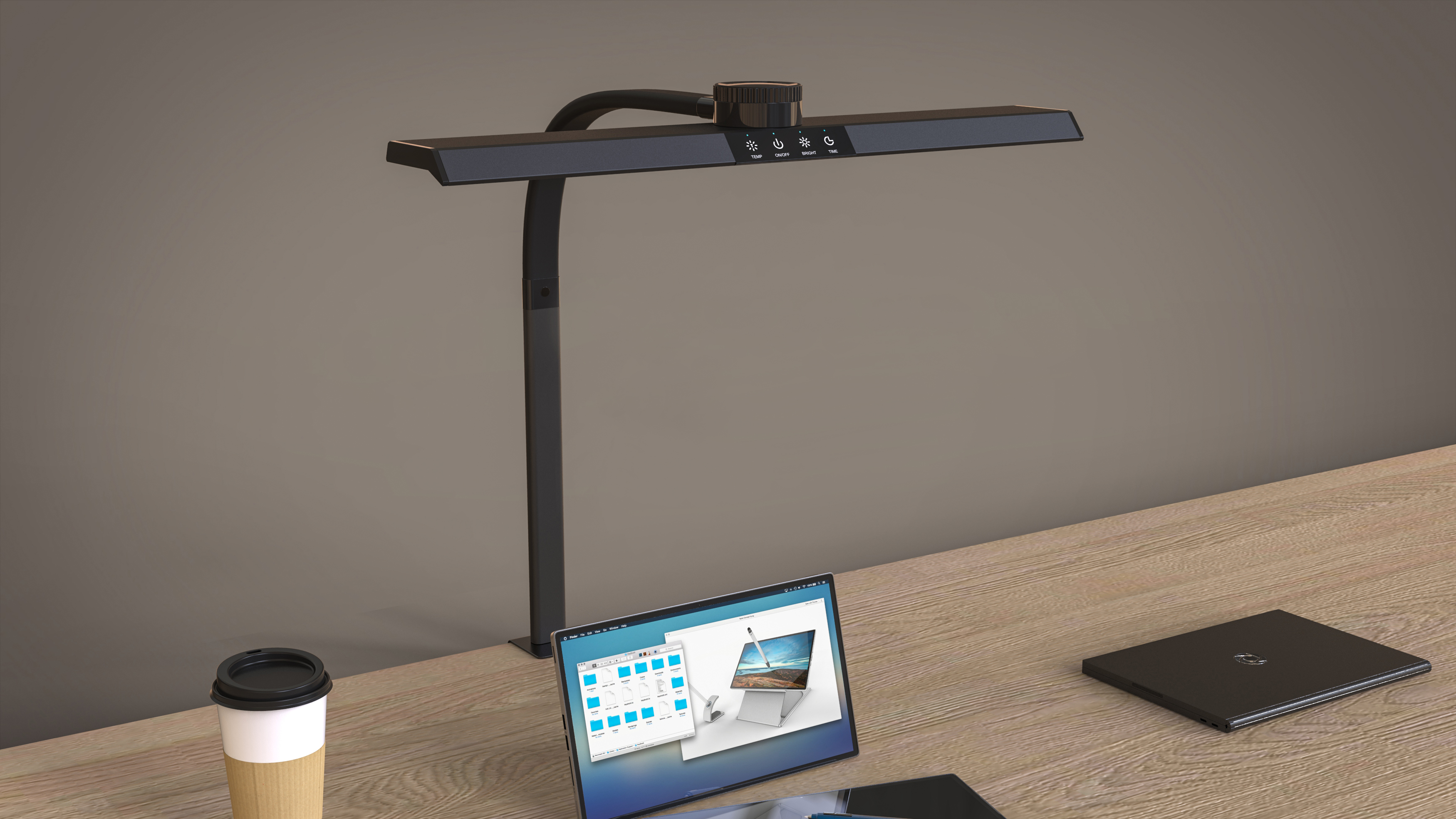 Desk lamp,，intelligent control，Adjustable desk lamp，