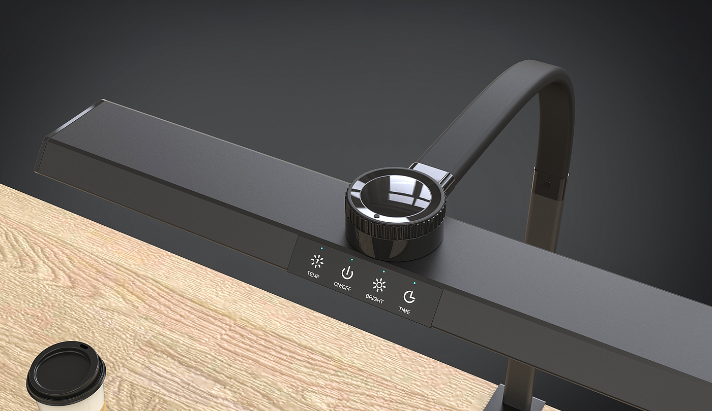 Desk lamp,，intelligent control，Adjustable desk lamp，