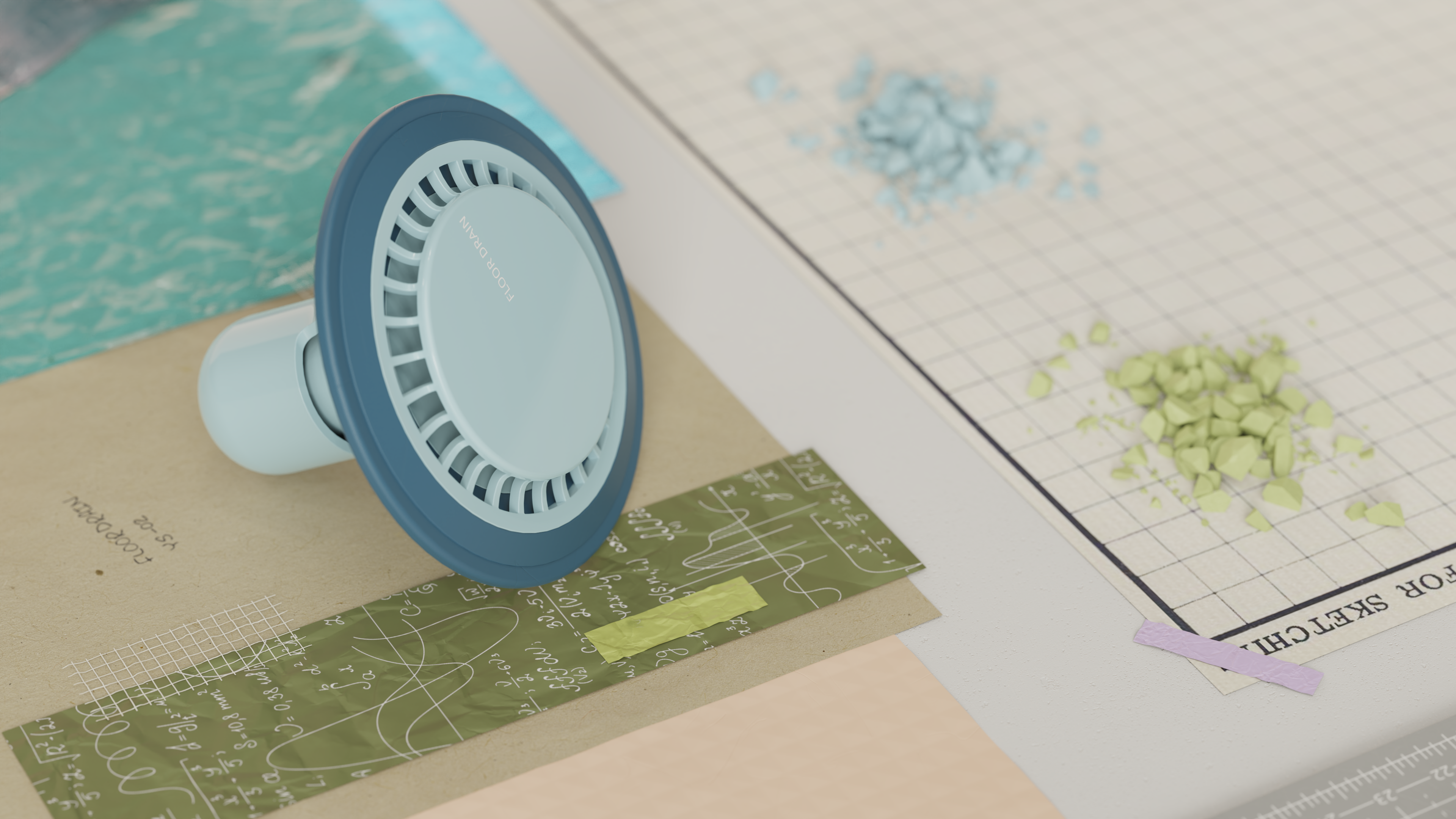 Floor drain deodorizer，Ground leakage core，Shower Room，sewer，