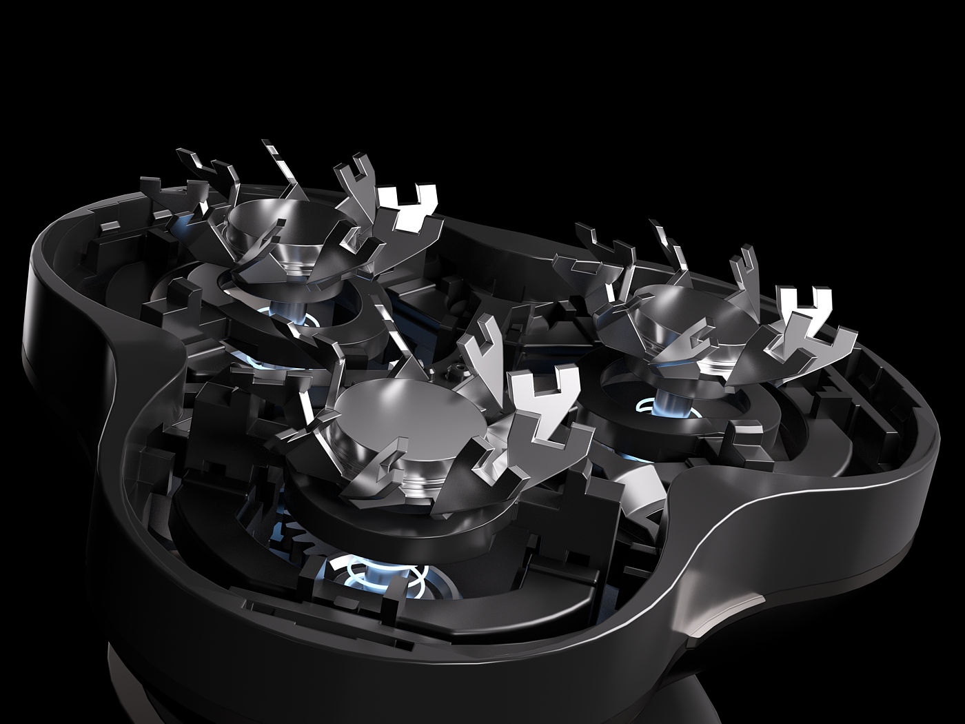 razor，Gehu，Tidal trend protection，Three cutter head，convenient，5% design，