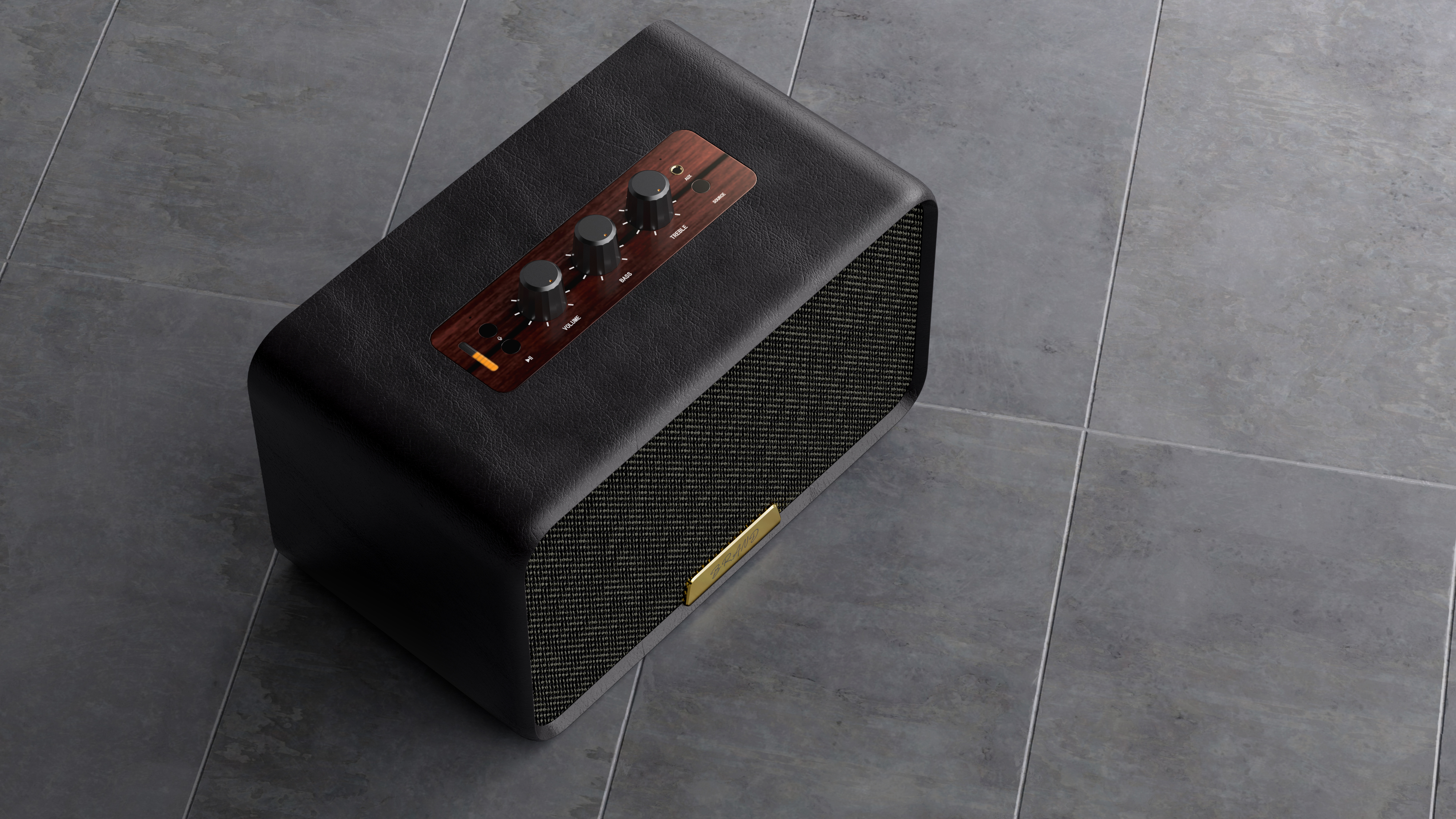 Bluetooth Speaker ，Intelligent digital，Retro speaker，