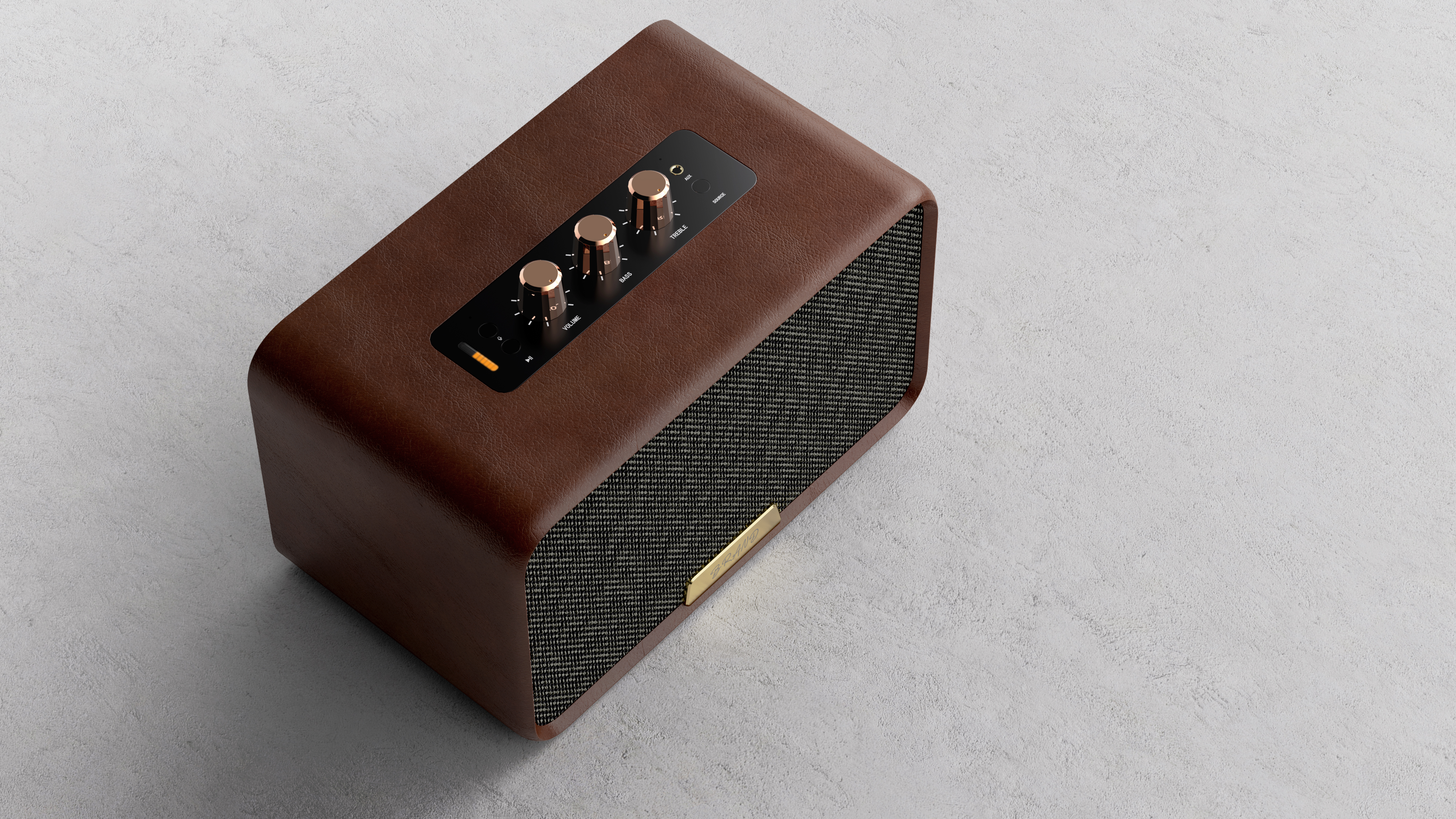 Bluetooth Speaker ，Intelligent digital，Retro speaker，